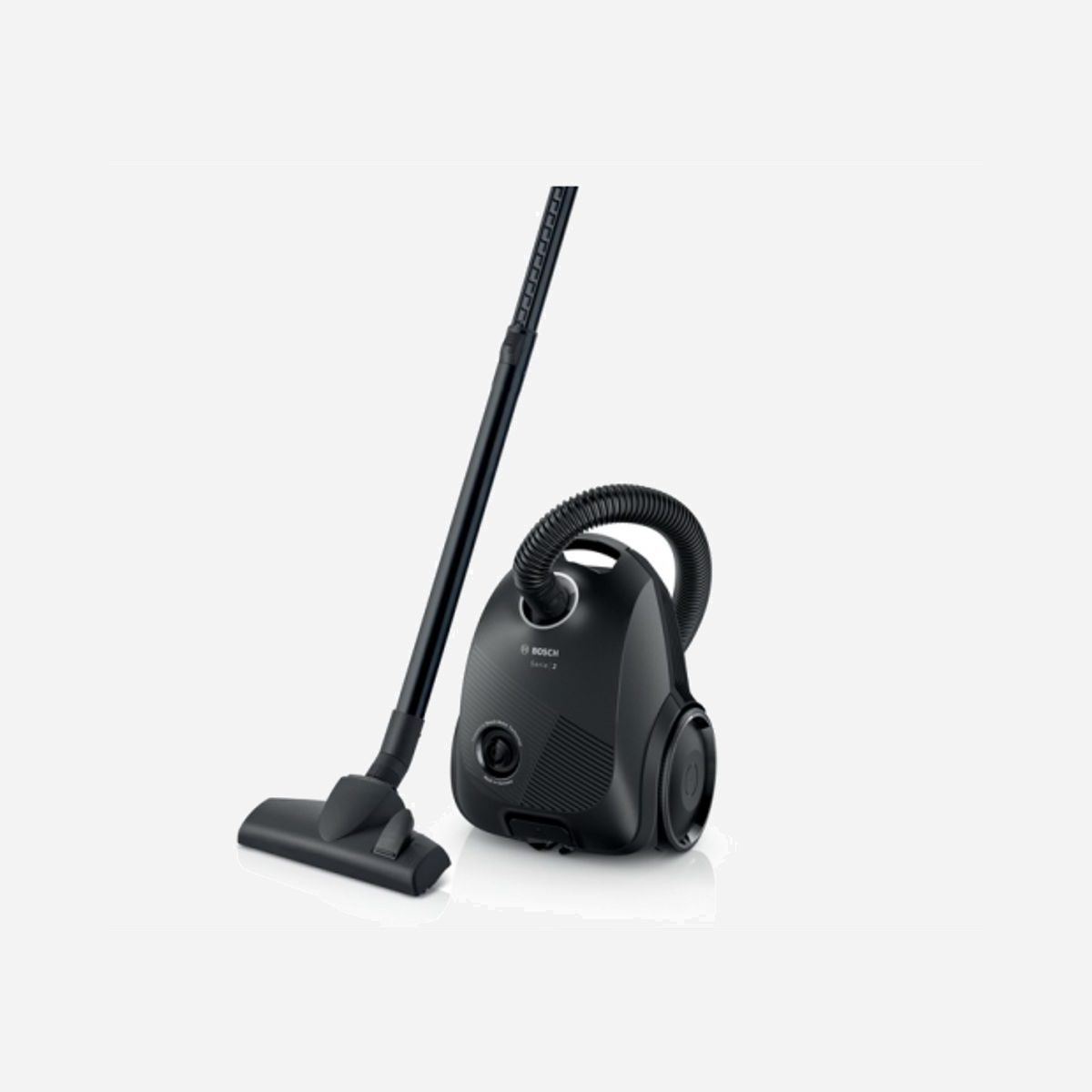 Aspirateur Cylindrique Bosch Serie 2 BGBS2LB1 600W 3.5L Sac, Filtre Hygiénique, 80dB, Rayon 8m, Tube Télescopique, Noir - Bosch Serie 2 BGBS2LB1. Puissance d'alimentation max.: 600 W. Type: Aspirateur réservoir cylindrique, Type de nettoyage: Sec, Type de conteneur à poussière: Sac à poussière, Capacité poussière: 3,5 L. Aspirateur à air filtrant: Filtre hygiénique, Niveau sonore: 80 dB. Couleur du produit: Noir