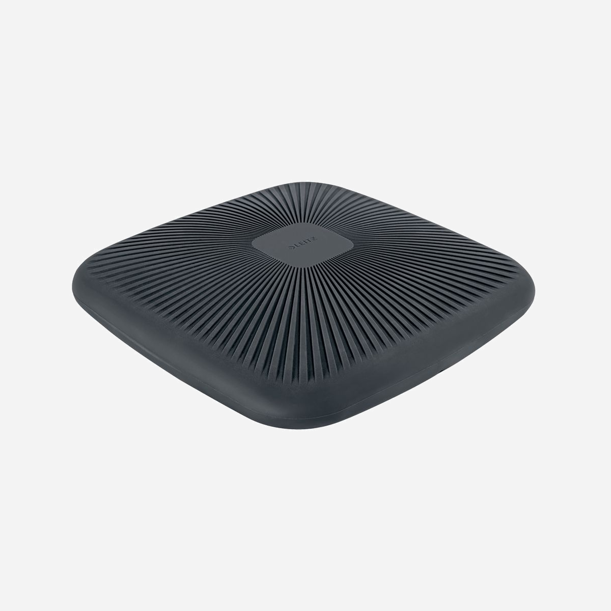 Leitz Coussin d'équilibre 65390089 Gris 360x360x55mm - Dispositif proprioceptif pour exercices d'équilibre - Dimensions 360mm x 360mm x 55mm - Poids 1.24kg - Leitz 65390089. Type de produit: Coussin d'équilibre, Couleur du produit: Gris. Largeur: 360 mm, Profondeur: 360 mm, Hauteur: 55 mm