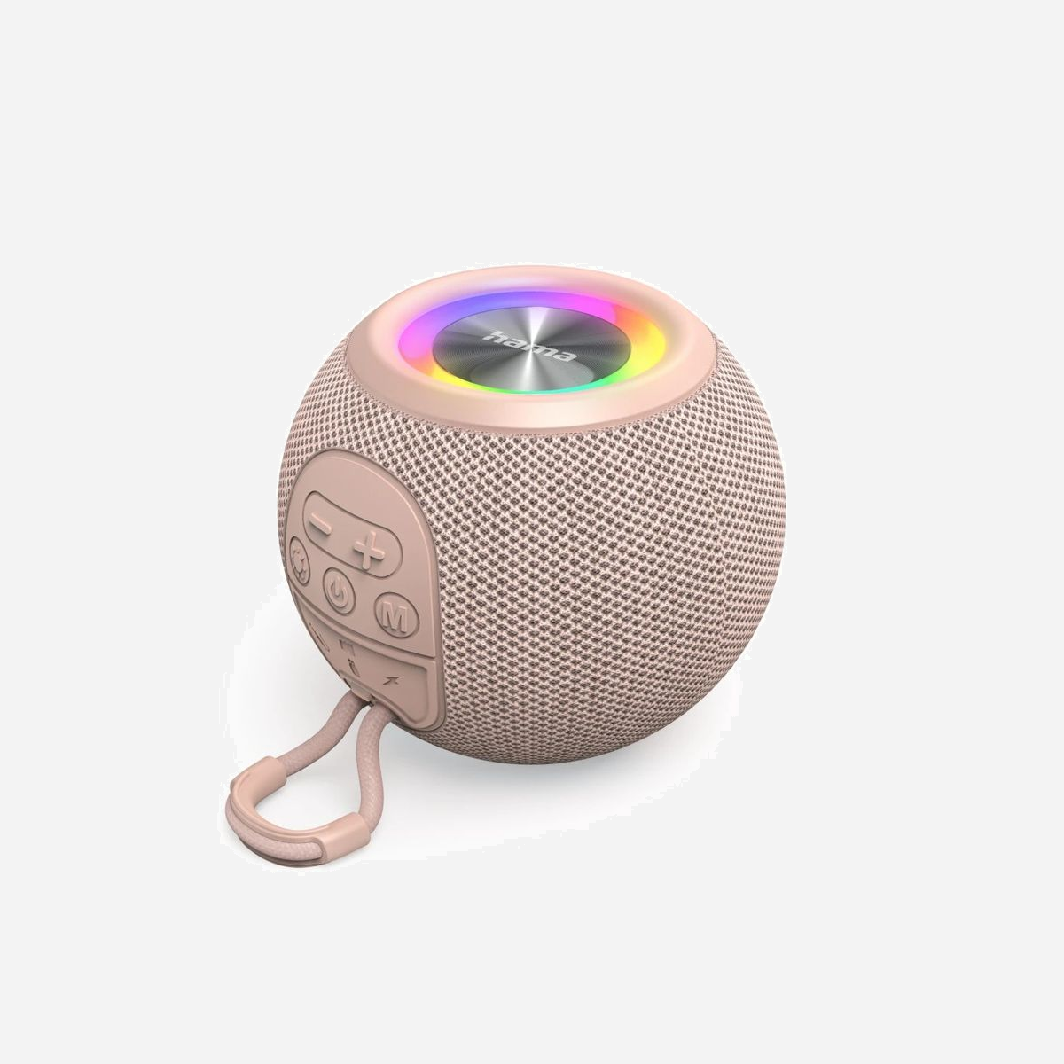 Hama Enceinte Portable 00188240 Mono 5W RMS Bluetooth 5.3 Rose, Batterie 1200mAh, MicroSD, Autonomie 10h, avec TWS (True Wireless Stereo) - Hama 00188240. Puissance évaluée de RMS: 5 W. Technologie de connectivité: Avec fil &sans fil, Profils Bluetooth: A2DP, AVCTP, HFP, HSP, L2CAP, Portée Bluetooth: 10 m. Type de produit: Enceinte portable mono, Couleur du produit: Rose, Conception du produit: Balle. Utilisation recommandée: Universel, Cartes mémoire compatibles: MicroSD (TransFlash). Type de batterie: Batterie intégré, Technologie batterie: Lithium-Ion (Li-Ion), Capacité de la batterie: 1200 mAh