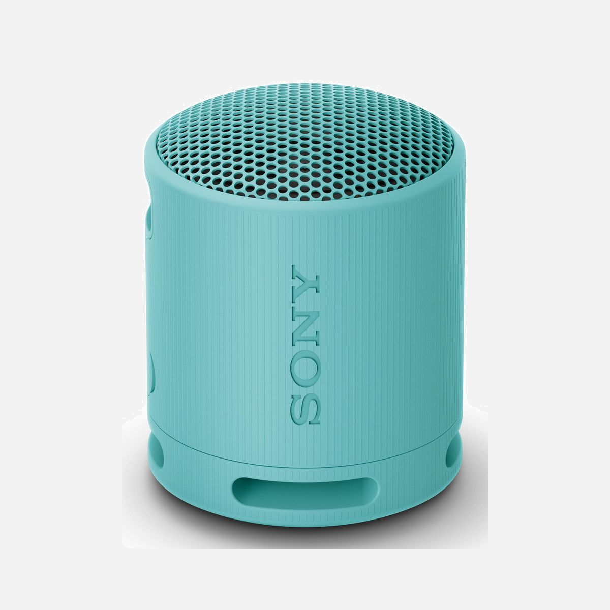 Sony SRS-XB100L Enceinte Portable Mono Bluetooth 5.3 (A2DP, HFP, AAC, AVRCP, SBC) IP67 USB-C, Autonomie 16h, Bleu, 76x95x95mm, 274g - Sony SRS-XB100. Technologie de connectivité: Sans fil, Profils Bluetooth: A2DP, HFP, AAC, AVRCP, SBC, Connecteur USB: USB Type-C. Type de produit: Enceinte portable mono, Couleur du produit: Bleu, Conception du produit: Cylindre. Utilisation recommandée: Universel, Formats audio pris en charge: SBC, AAC. Type de batterie: Batterie intégré, Puissance de charge requise (min): 1,6 W, Puissance de charge requise (max): 2,5 W. Poids: 274 g, Largeur: 76 mm, Profondeur: 95 mm