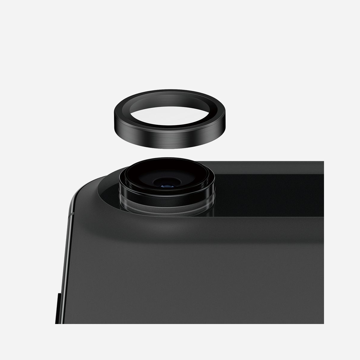 PanzerGlass Hoops Ceramic II - Protection Lentille Caméra iPhone Air - Verre Trempé & Silicone - 46.2x46.2x2.3mm - Résistant Rayures/Chocs - Kit Nettoyage Inclus - PanzerGlass ® Hoops® Ceramic II Camera Lens Protector iPhone Air. Compatibilité de marque: Apple, Compatibilité: Apple - iPhone Air. Application à sec. Fonctions de protection: Résistant aux rayures, Résistant aux chocs. Matériel: Verre trempé, Silicone, Couleur du produit: Noir. Quantité: 1 pièce(s)