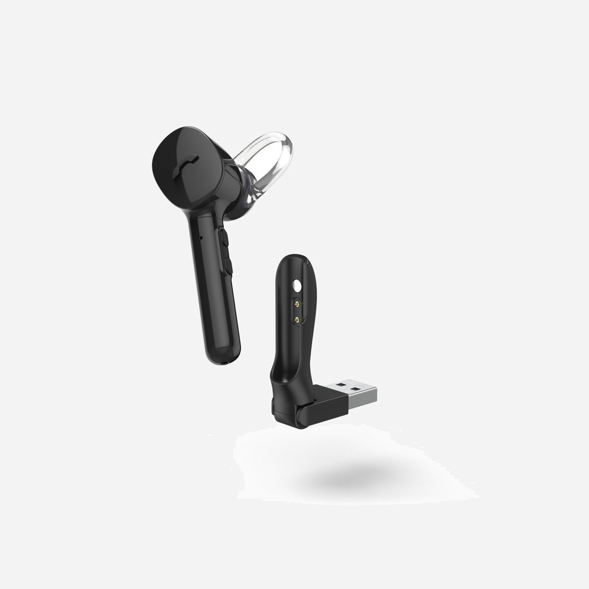 Hama MyVoice1300 Casque Bluetooth 5.0 Monophonique Noir, Oreillettes & Crochets, 20-20000Hz, Micro Intégré, Autonomie 4h, 12g - Hama MyVoice1300. Type de produit: Casque. Technologie de connectivité: Sans fil, Bluetooth. Utilisation recommandée: Appels/Musique. Fréquence des écouteurs: 20 - 20000 Hz. Portée du routeur sans fil: 10 m. Poids: 12 g. Couleur du produit: Noir