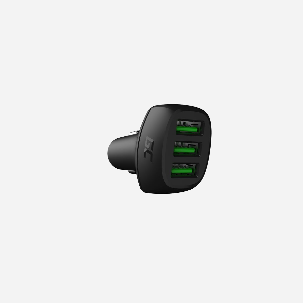 Green Cell CADGC01 Chargeur Allume-Cigare Universel 3x USB 2.0 Ultra Charge 18W 12/24V avec Protections Surtension/Surcharge Noir - Green Cell CADGC01. Type de chargeur: Auto, Type de source d'alimentation: Allume-cigare, Compatibilité de chargeur: Universel. Tension d'entrée: 12/24 V, Tension de sortie (max): 12 V. Quantité de Ports USB 2.0: 3, Charge rapide, Dispositifs de protection électrique: Surtension, Surcharge. Couleur du produit: Noir