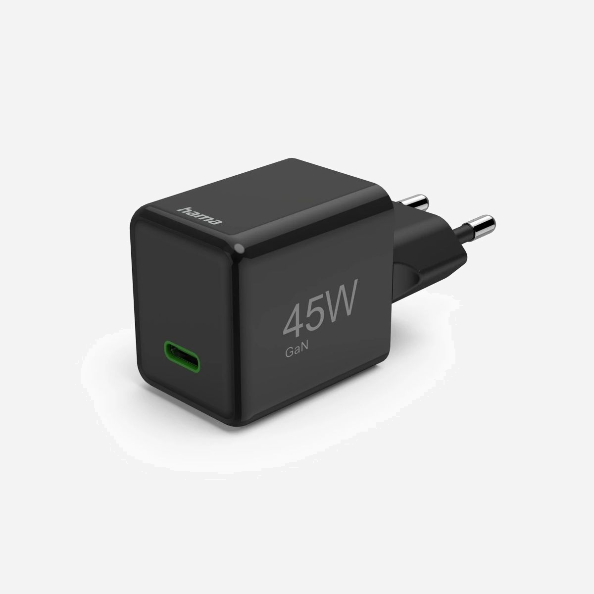 Hama Chargeur Secteur 45W USB-C Power Delivery 3.0/Quick Charge 3.0 Noir - 1 Port USB-C, GaN, 110-240V, Protection Surcharge/Court-circuit - Hama 00201987. Type de chargeur: Intérieure, Type de source d'alimentation: Secteur, Compatibilité de chargeur: Ordinateur portable, Smartphone, Tablette. Tension d'entrée: 110 - 240 V. Quantité de ports USB de type C: 1, Charge rapide, Dispositifs de protection électrique: Sur-courant, Surcharge, Court-circuit. Couleur du produit: Noir