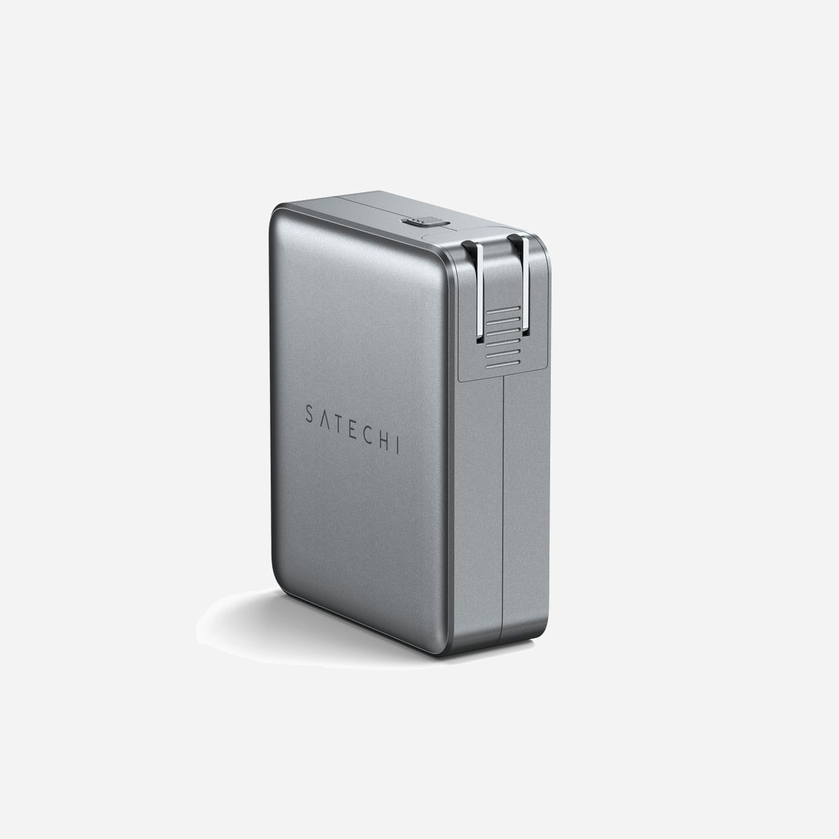 Satechi ST-W145GTM : Chargeur Secteur Universel 4 Ports USB-C Power Delivery 3.1 (145W max) GaN Argent Compatible MacBook Pro/Air, iPad, iPhone, Galaxy, Pixel - Satechi ST-W145GTM. Type de chargeur: Intérieure, Type de source d'alimentation: Secteur, Compatibilité de chargeur: Universel, Quantité de ports USB de type C: 4, Charge rapide. Couleur du produit: Argent