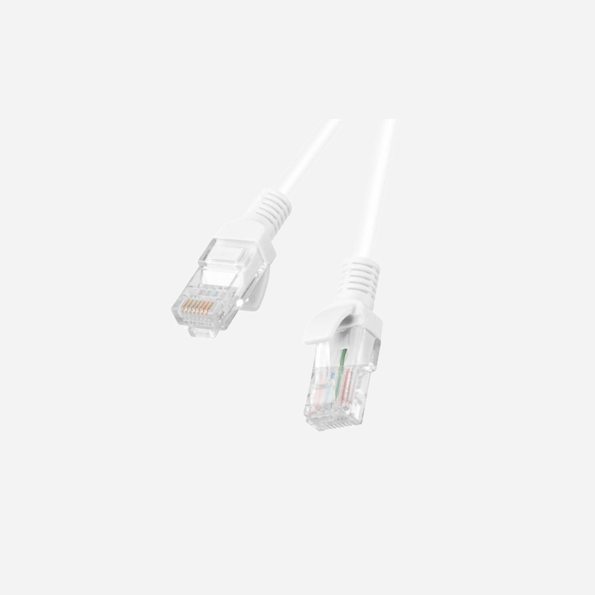 Câble réseau Lanberg PCU5-10CC-2000-W 20m Cat5e U/UTP (UTP) RJ-45 Mâle/Mâle Blanc, Conducteurs gainés AWG26, Fréquence 100MHz, PVC - Lanberg PCU5-10CC-2000-W. Longueur de câble: 20 m, Câble standard: Cat5e, Blindage du câble: U/UTP (UTP), Connecteur 1: RJ-45, Connecteur 2: RJ-45, Couleur du produit: Blanc