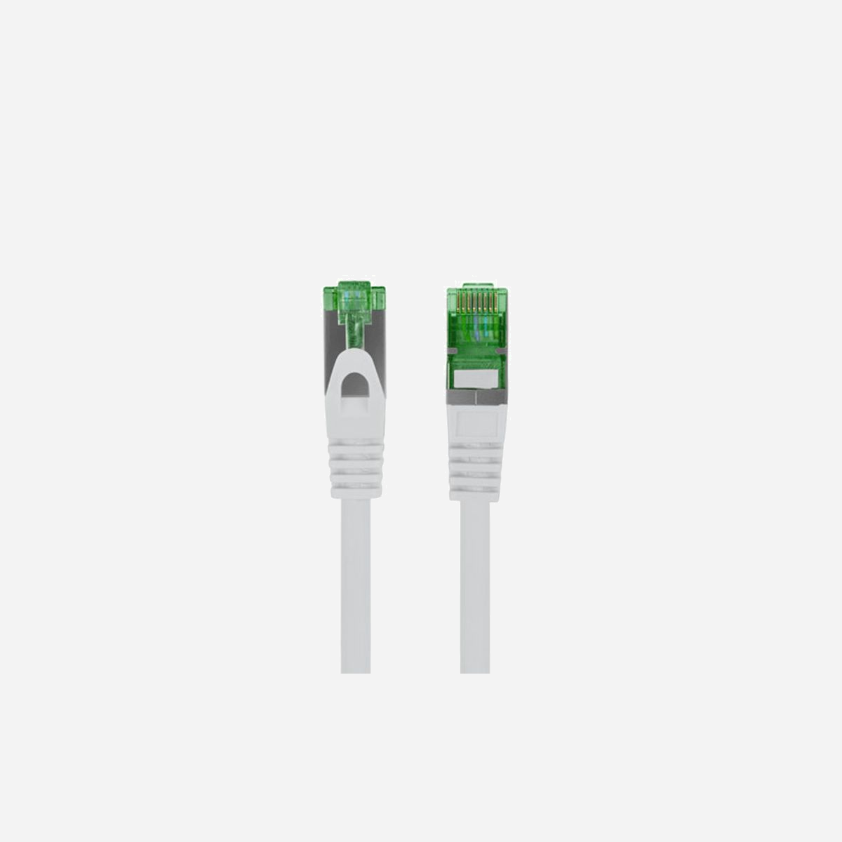 Lanberg PCF7-10CU-1000-S Câble Réseau Cat7 S/FTP (S-STP) 10m Gris, Connecteurs RJ-45 Mâle, Conducteur Cuivre AWG26, 1250 Mbit/s, 500MHz - Lanberg PCF7-10CU-1000-S. Longueur de câble: 10 m, Câble standard: Cat7, Blindage du câble: S/FTP (S-STP), Connecteur 1: RJ-45, Connecteur 2: RJ-45, Taux de transfert de données: 1250 Mbit/s, Couleur du produit: Gris