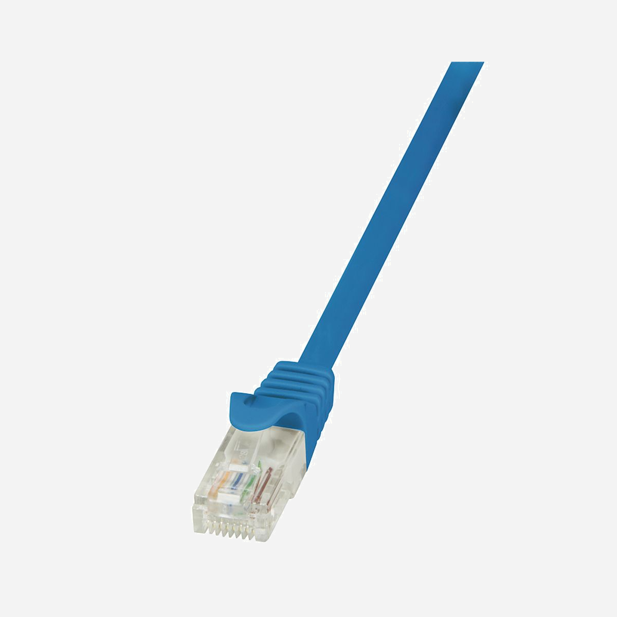LogiLink CP2096U : Câble Réseau Cat.6 U/UTP (UTP) 10m, Connecteurs RJ-45 Mâle, Contacts Cuivre, AWG 24/7, Gaine PVC, Bleu - LogiLink Cat.6 U/UTP 10m. Longueur de câble: 10 m, Câble standard: Cat6, Blindage du câble: U/UTP (UTP), Connecteur 1: RJ-45, Connecteur 2: RJ-45, Contacts du connecteur de placage: Cuivre, Couleur du produit: Bleu