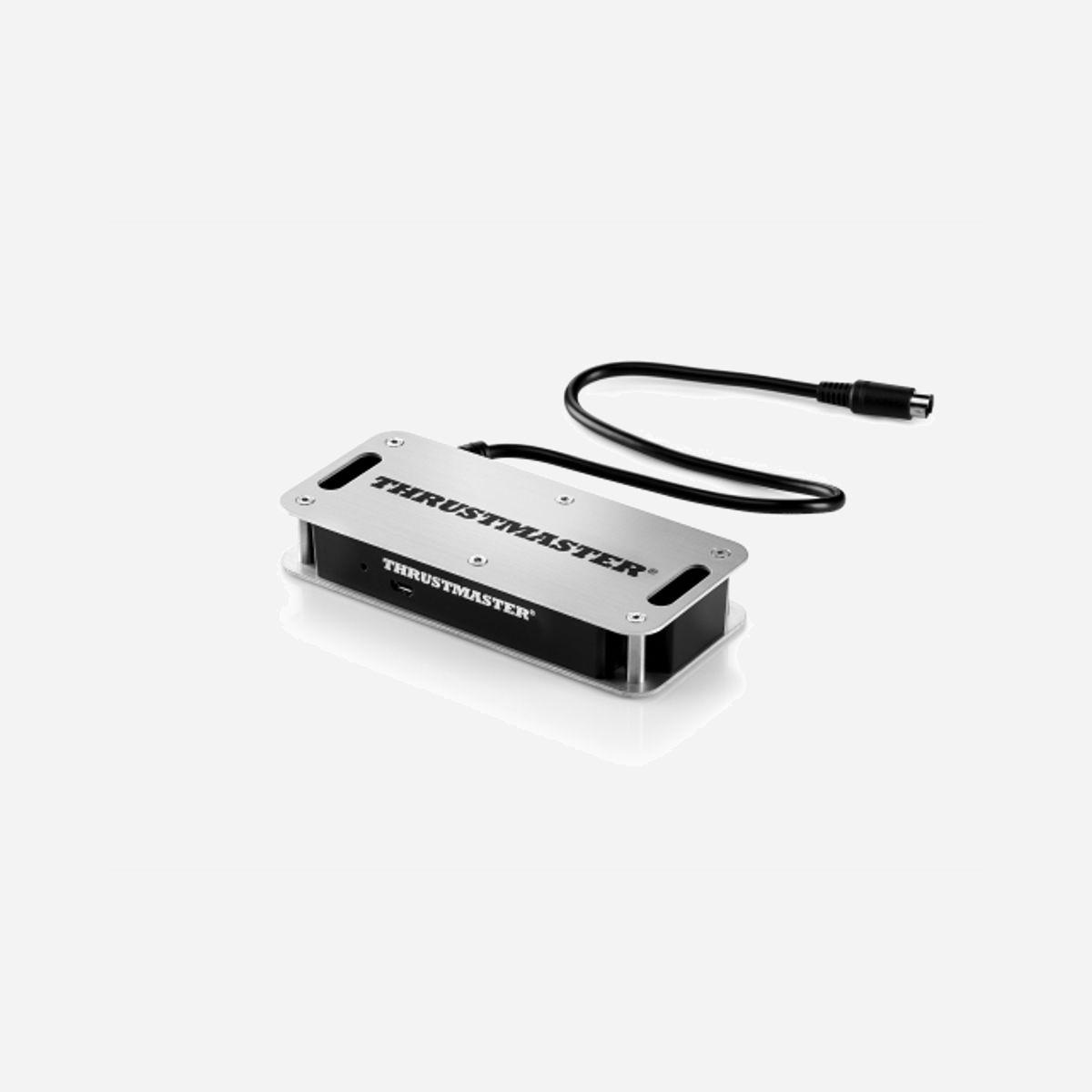 Thrustmaster Hub 4060091 - Concentrateur USB 4 ports - Couleur Noir et Argent - Quantité 1 pièce - Compatible Windows, macOS, Linux - Thrustmaster 4060091. Couleur du produit: Noir, Argent. Quantité: 1 pièce(s)