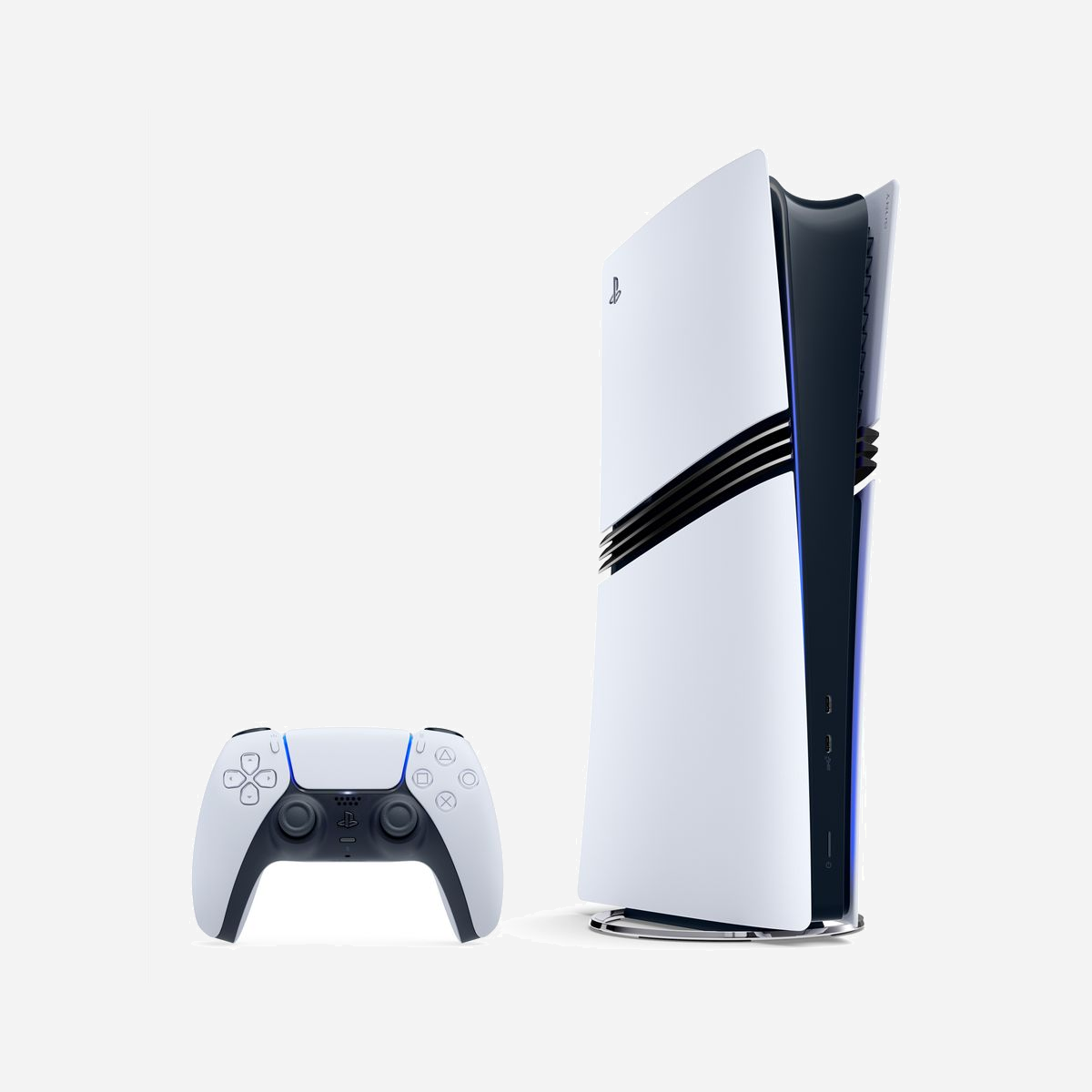 Sony PlayStation 5 Pro 2 To SSD Noir/Blanc, Wi-Fi 7, 8K Ultra HD, 120Hz, Ray Tracing, 1 port HDMI, 1 Manette DualSense, Jeu Astro's Playroom - <b>PlayStation®5 Pro</b><br>Jouez aux jeux PS5® avec les graphismes les plus impressionnants jamais vus sur une console PlayStation.<br><br><b>Witness Play Unleashed™, la puissance du jeu déchaînée</b><br>Avec la console PlayStation®5 Pro, les plus grands créateurs de jeux au monde peuvent améliorer leurs jeux grâce à des fonctionnalités incroyables comme le ray-tracing avancé, une clarté d'image très nette sur votre téléviseur 4K et un taux d'affichage fantastique pour le gameplay.<br><br><b>PlayStation® Spectral Super Resolution (PSSR)</b><br>Obtenez une clarté d’image très nette sur votre téléviseur 4K grâce à la résolution améliorée par IA pour des jeux en ultra-haute définition avec des détails incroyables.<br><br><b>Performances optimisées de la console</b><br>Atteignez des fréquences d’images plus élevées et plus constantes pour une expérience de jeu fluide avec prise en charge des écrans 60 Hz et 120 Hz.<br><br><b>Traçage de rayons avancé</b><br>Découvrez un réalisme de niveau supérieur avec des reflets, des ombres et un éclairage général de haute qualité lorsque vous explorez des mondes de jeu époustouflants.<br><br><b>Jeux améliorés pour la PS5 Pro</b><br>Découvrez plus de 100 incroyables titres PS5, aux graphismes et aux performances améliorées par la puissance de la PS5 Pro.<br><br><b>Améliorations de fonctionnalités de la PS5 Pro expliquées</b><br>Les créateurs de certains des plus grands jeux de la PS5 expliquent la manière dont leurs titres exploitent pleinement les améliorations de fonctionnalités de la console PS5 Pro.<br><br><b>Jouez à 60 IPS, ou jusqu'à 120 IPS avec l'affichage 4K et le ray-tracing pour les jeux compatibles </b><br>Grâce à la puissance de la console PS5 Pro, les jeux compatibles peuvent atteindre jusqu'à 60 IPS, ou jusqu'à 120 IPS en utilisant le ray-tracing et la résolution 4K optimisée par l'IA avec le PSSR en même temps sur votre TV 4K.<br><br><b>Fonctionnalités de la PS5 Pro</b><br>Plus d’améliorations sous le capot de la console PS5 Pro.<br><br><b>2 To d’espace de stockage</b><br>Plongez rapidement dans vos jeux préférés avec le disque SSD de 2 To intégré.<br><br><b>Compatible avec une connexion Wi-Fi 7</b><br>La PS5 Pro est compatible avec le Wi-Fi 7 pour vous offrir davantage de bande passante et augmenter la vitesse de vos transferts avec votre routeur compatible. Cela permet moins de latences et une stabilité accrue lors de vos sessions de jeu en ligne.<br><br><b>PS5 Pro :Game Boost et rétrocompatibilité</b><br>La console PS5 Pro est compatible avec plus de 8 500 jeux PS4®. Grâce à la fonctionnalité GameBoost de la PS5 Pro, vous pouvez même profiter de fréquences d’images plus rapides et plus fluides avec certains des plus grands jeux des consoles PS4 et PS5.<br><br><b>Fonctionnalités immersives de la console PS5</b><br>Tout ce qui fait de la PS5 la meilleure console de jeu, avec la puissance de la PS5 Pro.<br><br><b>Manette sans fil DualSense®</b><br>Exploitez la puissance de la PS5 Pro avec les fonctionnalités incroyablement tactiles de la manette de jeu sans fil novatrice DualSense.<br><br><b>Retour haptique</b><br>Découvrez le retour haptique de la manette sans fil DualSense dans certains jeux PS5 et ressentez l'effet et l'impact de vos actions en jeu grâce au retour sensoriel dynamique.<br><br><b>Gâchettes adaptatives</b><br>Maîtrisez l’action grâce aux gâchettes adaptatives immersives offrant des niveaux de résistance dynamiques qui simulent l’impact physique des activités dans certains jeux PS5®.<br><br><b>Des graphismes époustouflants à une vitesse fulgurante</b><br><br><b>SSD ultra-rapide</b><br>Maximisez vos sessions de jeu avec des temps de chargement quasi instantanés pour les jeux PS5 installés.<br><br><b>Entrées/sorties intégrées</b><br>Grâce à l'intégration personnalisée des systèmes de la console PS5 Pro, les développeurs peuvent extraire les données du disque SSD si rapidement qu'il leur est possible de créer des jeux de manière inédite.<br><br><b>Des graphismes 4K d'une netteté incroyable et des couleurs éblouissantes</b><br>Les détails complexes prennent vie avec votre téléviseur 4K et les jeux PS5 compatibles. Avec un téléviseur HDR, les jeux PS5 pris en charge affichent une gamme de couleurs incroyablement vive et réaliste.<br><br><b>Technologie sonore Tempest 3D Audio Tech</b><br>Plongez dans des environnements sonores dans lesquels le son semble vous parvenir de toutes les directions. Avec la technologie Tempest 3D AudioTech2, votre environnement prend vie dans les jeux compatibles.<br><br><b>Achetez directement via PlayStation</b><br>Achetez une console PlayStation®5 Pro et profitez de la livraison standard offerte sur chaque commande, ou de la livraison express gratuite pour les membres PlayStation Plus, et découvrez bien d'autres avantages en achetant directement sur le site PlayStation.