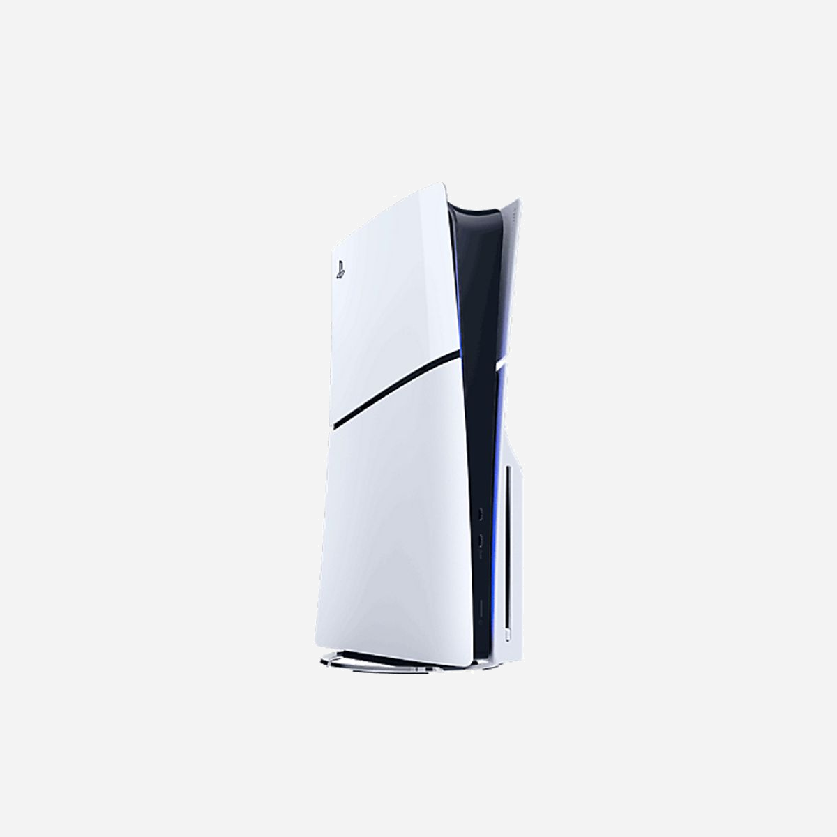 Sony PlayStation 5 Slim 1 To SSD, AMD Ryzen Zen 2 3.5GHz, 16 Go GDDR6, AMD Radeon 10.3 TFLOPS, Wi-Fi 6, Bluetooth 5.1, 8K Ultra HD, Noir/Blanc - Sony PlayStation 5 Slim. Plateforme: PlayStation 5, Couleur du produit: Noir, Blanc, Mémoire interne: 16384 Mo. Supports de stockage: SSD, Capacité de stockage interne: 1 To, Vitesse de lecture: 5500 Mo/s. LAN Ethernet : taux de transfert des données: 10,100,1000 Mbit/s, Type d'interface Ethernet: Gigabit Ethernet, Standards wifi: 802.11a, 802.11b, 802.11g, Wi-Fi 4 (802.11n), Wi-Fi 5 (802.11ac), Wi-Fi 6 (802.11ax). Type HD: 8K Ultra HD, Modes vidéo pris en charge: 2160p, 4320p, Décodeurs audio intégrés: DTS, DTS 2.0, DTS 5.1, DTS-HD, DTS-HD Master Audio 5.1, Dolby Digital 5.1, Dolby Digital Plus,.... Largeur du colis: 428 mm, Profondeur du colis: 127,5 mm, Hauteur du colis: 355 mm