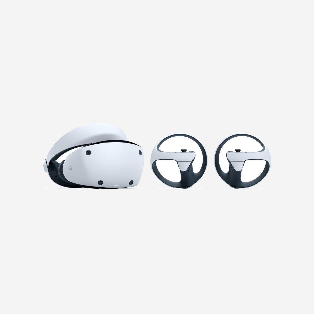 Sony PlayStation VR2 : Casque de visualisation dédié OLED 2000 x 2040, angle de vision 110°, contrôleur PlayStation VR2 Sense, Bluetooth 5.1, 560g - Sony PlayStation VR2. Type: Casque de visualisation dédié, Couleur du produit: Noir, Blanc, Angle de vision: 110°. Type d'écran: OLED, Résolution de l'écran: 2000 x 2040 pixels. Connecteur USB: USB Type-C. Type de source d'alimentation: Batterie, Technologie batterie: Lithium-Ion (Li-Ion). Type de contrôleur: PlayStation VR2 Sense controller, Technologie de connectivité: Sans fil, Contrôleur d'interface: Bluetooth