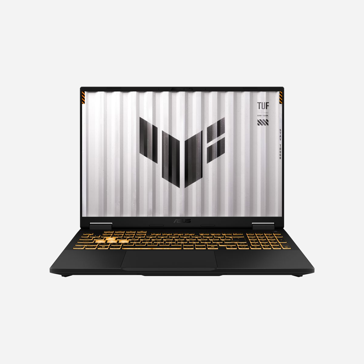 ASUS TUF Gaming F16 FX608JH : Intel Core i5-13450HX, 16Go DDR5, 512Go SSD, NVIDIA GeForce RTX 5050 8Go GDDR7, 16" WUXGA 165Hz, Wi-Fi 6E, Windows 11 Home - ASUS TUF Gaming F16 FX608JH-I5165W. Type de produit: Ordinateur portable, Format: Clapet. Famille de processeur: Intel® Core™ i5, Modèle de processeur: i5-13450HX. Taille de l'écran: 40,6 cm (16"), Type HD: WUXGA, Résolution de l'écran: 1920 x 1200 pixels. Mémoire interne: 16 Go, Type de mémoire interne: DDR5-SDRAM. Capacité totale de stockage: 512 Go, Supports de stockage: SSD. Modèle d'adaptateur graphique inclus: Intel® UHD Graphics, Modèle d'adaptateur graphique distinct: NVIDIA GeForce RTX 5050. Système d'exploitation installé: Windows 11 Home. Couleur du produit: Gris