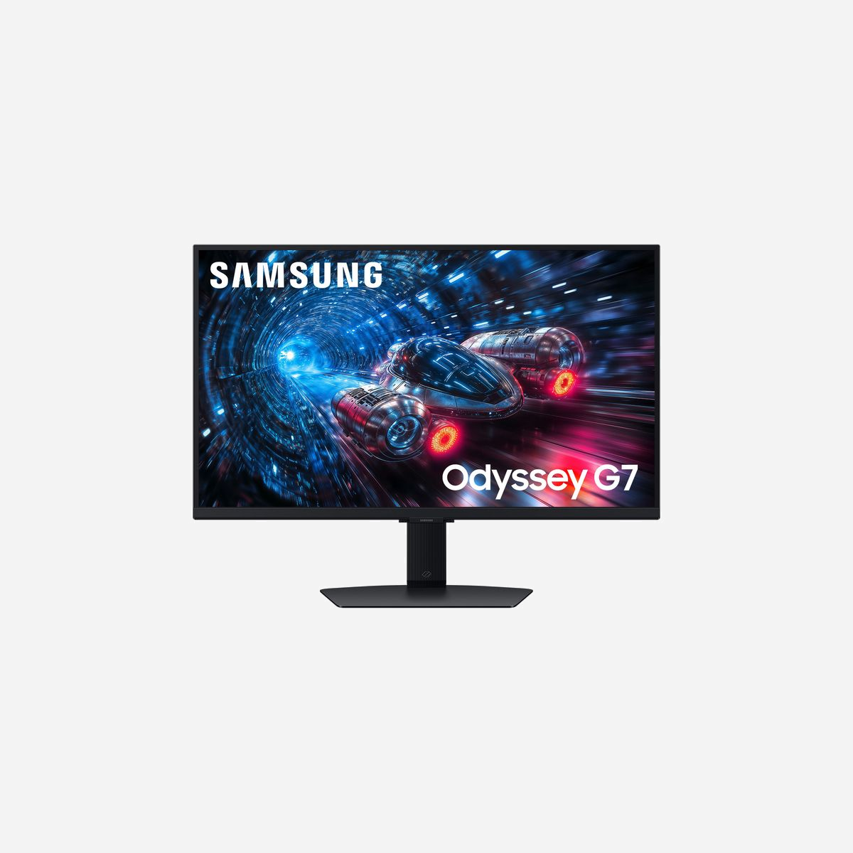 Samsung G70F Ecran LCD 27" 4K UHD 3840x2160 360Hz 1ms GTG IPS HDR10 G-Sync Compatible FreeSync Premium Hub USB 3.2 Gen 1 VESA Noir - Samsung G70F. Taille de l'écran: 68,6 cm (27"), Résolution de l'écran: 3840 x 2160 pixels, Type HD: 4K Ultra HD, Technologie d'affichage: LCD, Temps de réponse: 1 ms, Format d'image: 16:9, Angle de vision horizontal: 178°, Angle de vision vertical: 178°. Concentrateur USB intégré, Version du concentrateur USB: 3.2 Gen 1 (3.1 Gen 1). Montage VESA, Réglage de la hauteur. Couleur du produit: Noir