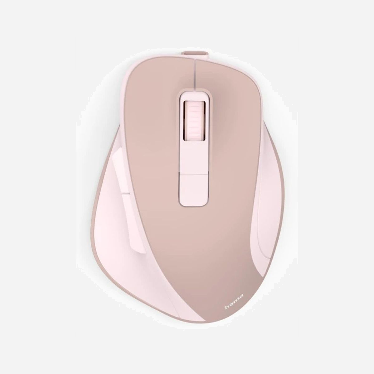 Hama WM-500 Souris Optique Sans Fil RF 1600 DPI 6 Boutons Programmables Rose, Batterie Intégrée, Compatible Windows/macOS, Plastique Recyclé 20% - Hama WM-500. Format: Droitier. Technologie de détecteur de mouvement: Optique, Interface de l'appareil: RF sans fil, Résolution en mouvement: 1600 DPI, Type de boutons: Boutons poussoirs, Quantité de boutons programmables: 6, Type Scroll: Roue. Source d'alimentation: Piles. Couleur du produit: Rose