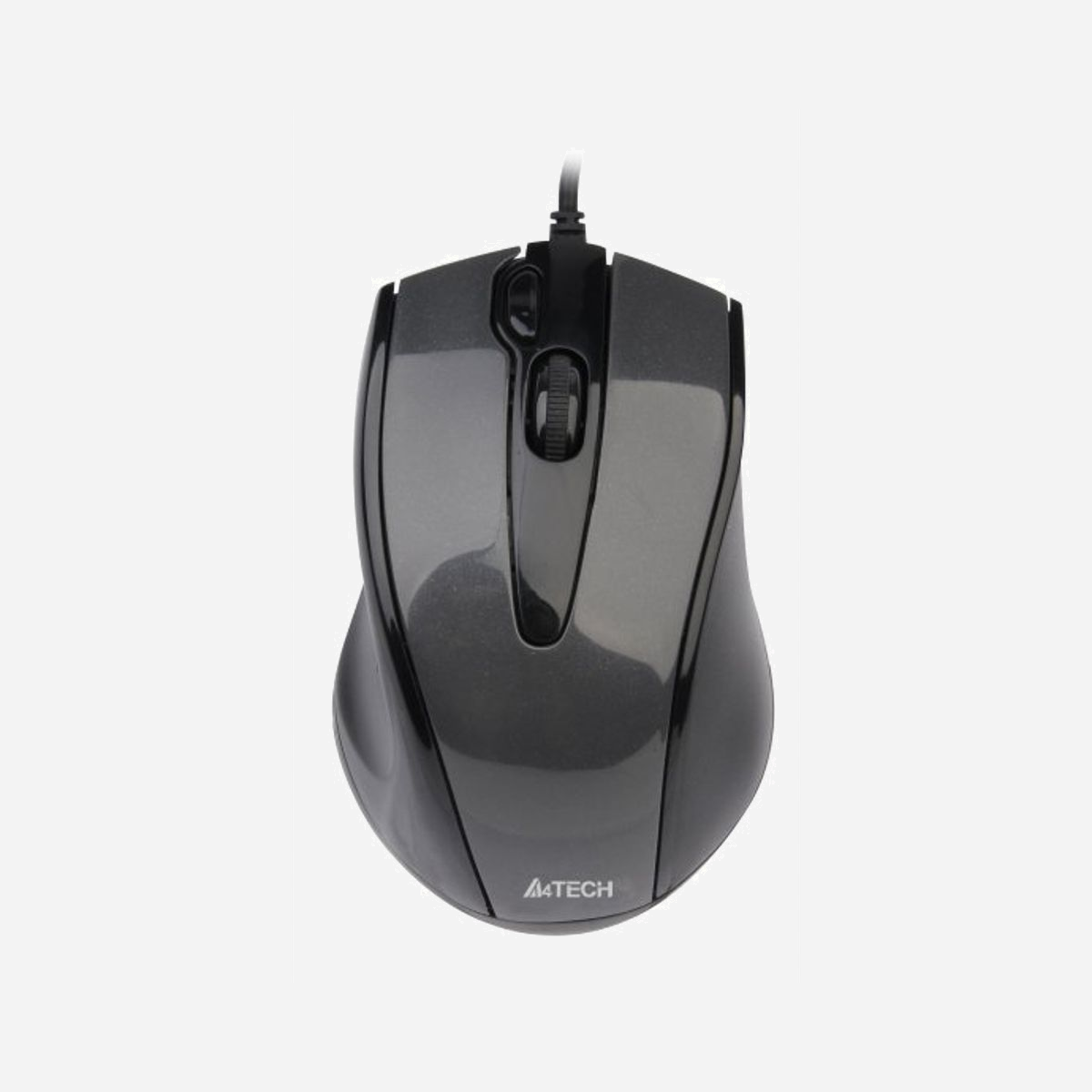 A4Tech N-500F Souris Bureau USB Type-A V-Track 1600 DPI 3 Boutons Droitier Noir/Gris - 105x67x37.5mm - A4Tech N-500F. Format: Droitier. Technologie de détecteur de mouvement: V-Track, Interface de l'appareil: USB Type-A, Résolution en mouvement: 1600 DPI, Type de boutons: Boutons poussoirs, Quantité de boutons programmables: 3, Type Scroll: Roue. Couleur du produit: Noir, Gris