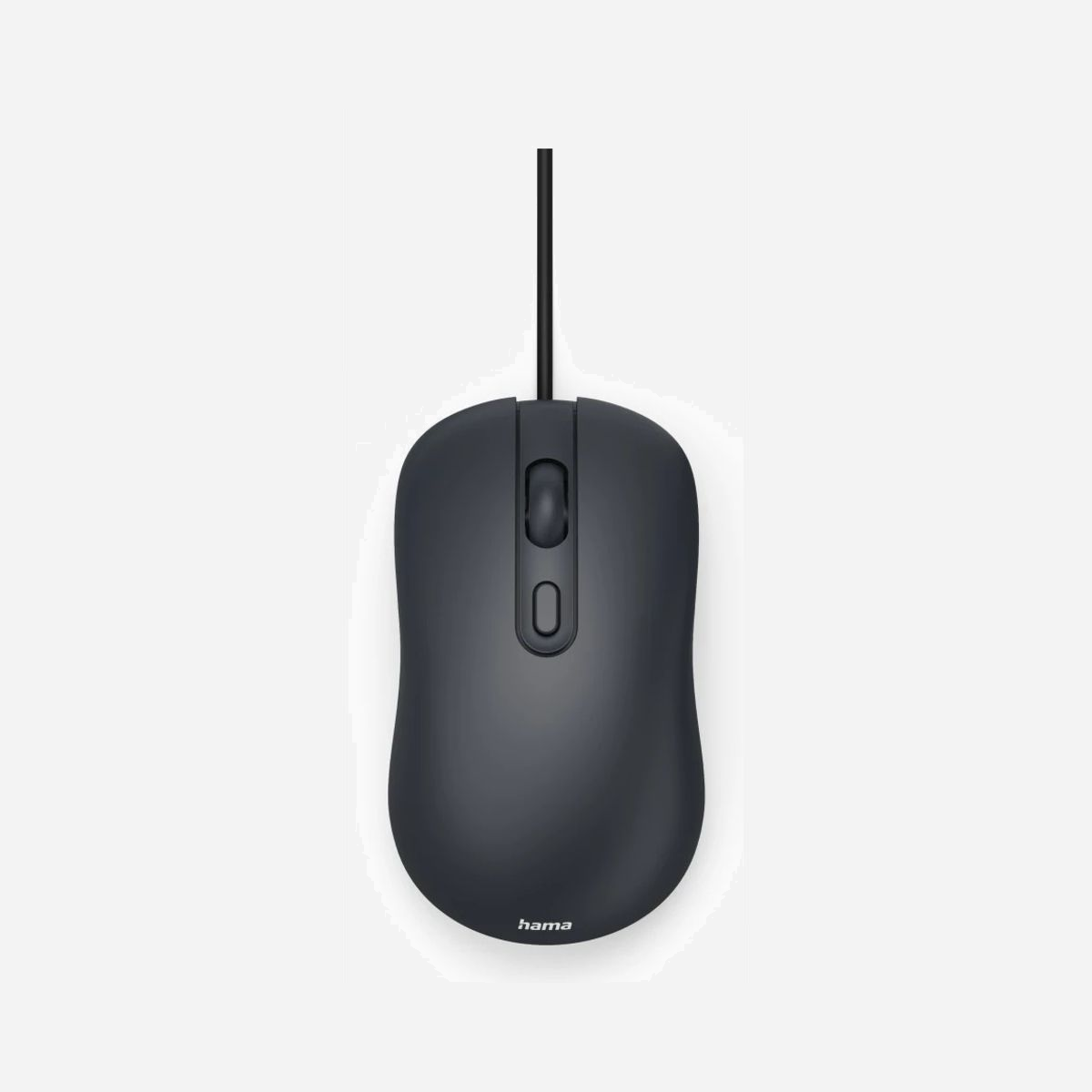Hama CM-200 Souris Optique USB Type-A 1600 DPI, 4 Boutons, Ambidextre, Câble 1.8m, Compatible Windows, Noir, ABS/PTFE, 97g - Hama CM-200. Format: Ambidextre. Technologie de détecteur de mouvement: Optique, Interface de l'appareil: USB Type-A, Résolution en mouvement: 1600 DPI, Type de boutons: Boutons poussoirs, Quantité de boutons programmables: 4, Type Scroll: Roue. Source d'alimentation: Cable. Couleur du produit: Noir