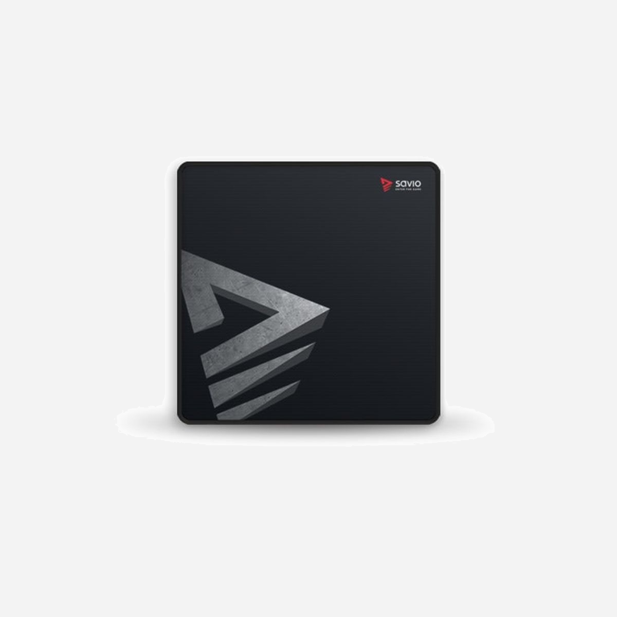 Savio Precision Control S - Tapis de souris gaming 250x250mm, surface image, base caoutchouc antidérapante, bords cousus, épaisseur 2mm, noir. - Savio Precision Control S. Largeur: 250 mm, Profondeur: 250 mm. Couleur du produit: Noir, Coloration de surface: Image, Matériel: Caoutchouc, Rebords cousus, Base antidérapante, Tapis de souris de jeu