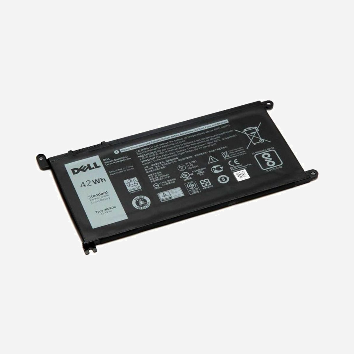 Batterie DELL CYMGM Li-Ion 42Wh 3 Cellules pour Lattitude 3590/3580, 300g - 396x172x74mm - DELL CYMGM. Type: Batterie, Compatibilité de marque: DELL, Compatibilité: Lattitude 3590/3580