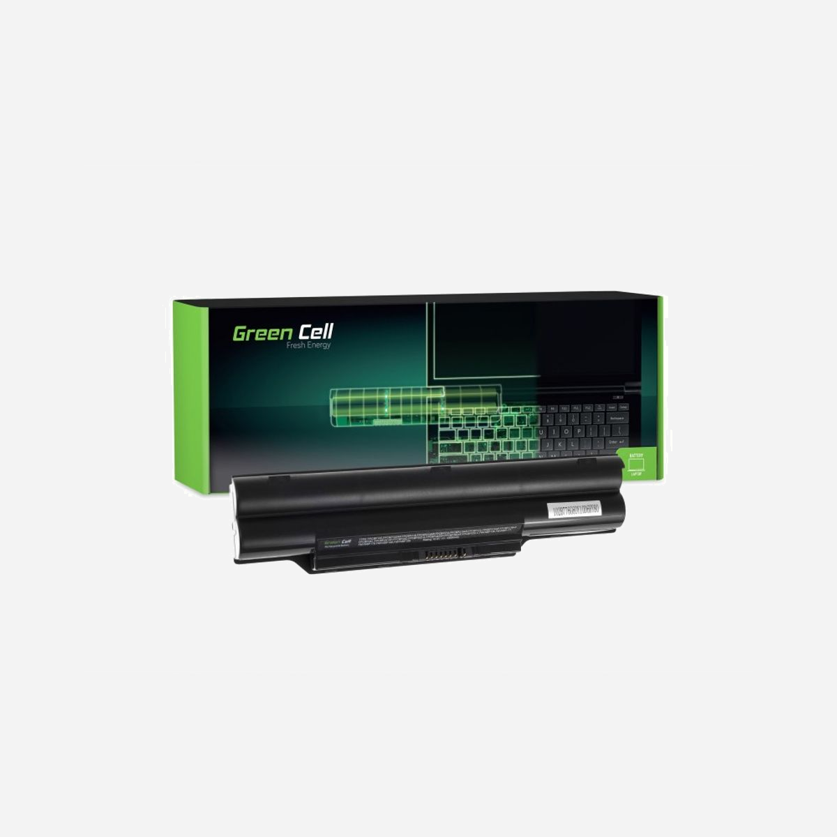 Batterie Green Cell FS07 Li-Ion 4400mAh 10.8V 6 cellules pour Fujitsu Siemens LifeBook E8310, LifeBook P770, LifeBook S710, LifeBook S7110 - Green Cell FS07. Type: Batterie, Compatibilité de marque: Fujitsu Siemens, Compatibilité: LifeBook E8310 P770 S710 S7110