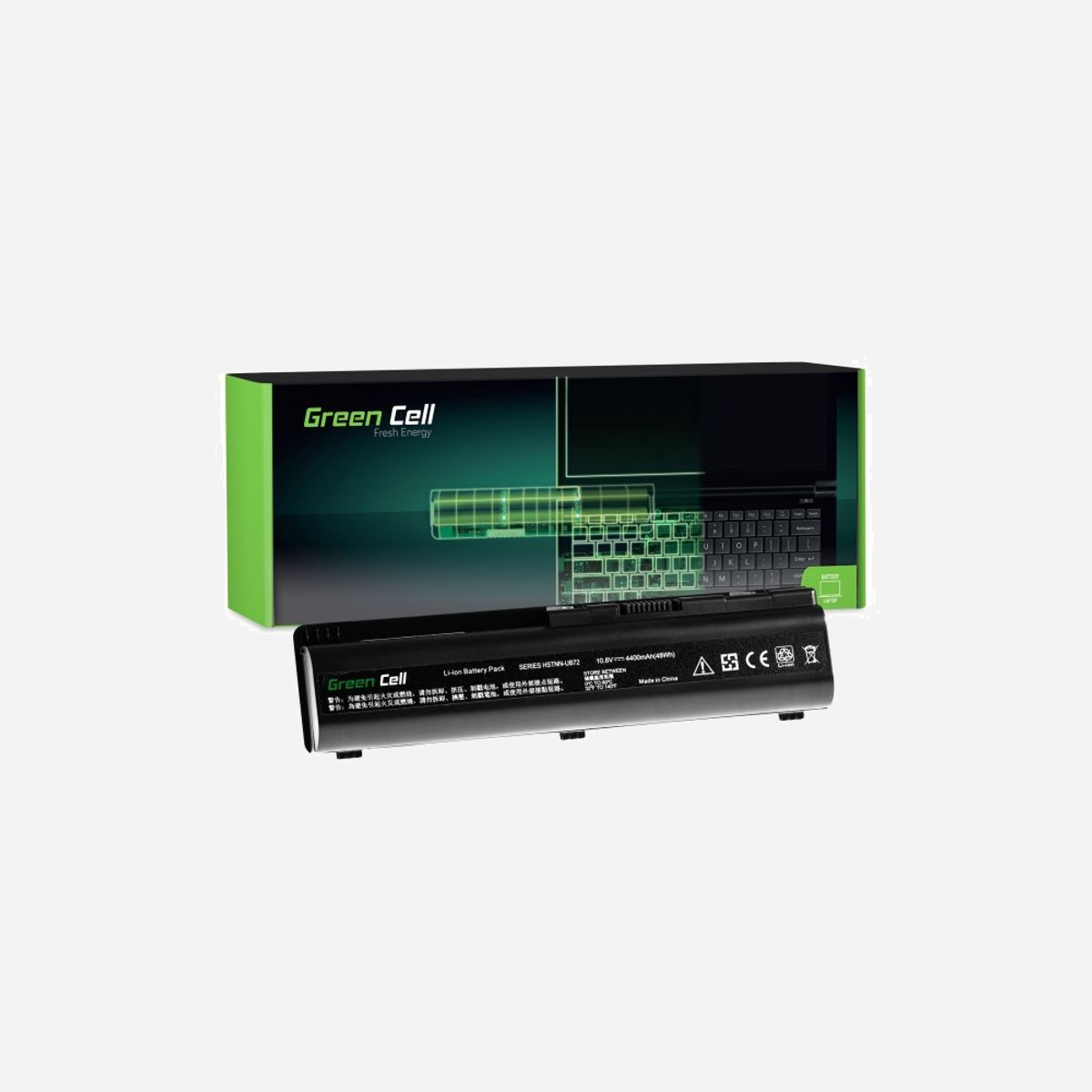 Green Cell Batterie HP01 pour Laptop HP - Li-Ion 10.8V 4400mAh 6 Cellules - Compatibilité G50 G60 G61 G70 Compaq Presario CQ60 CQ61 CQ70 CQ71 - Green Cell HP01. Type: Batterie, Compatibilité de marque: HP, Compatibilité: G50 G60 G61 G70 Compaq Presario CQ60 CQ61 CQ70 CQ71