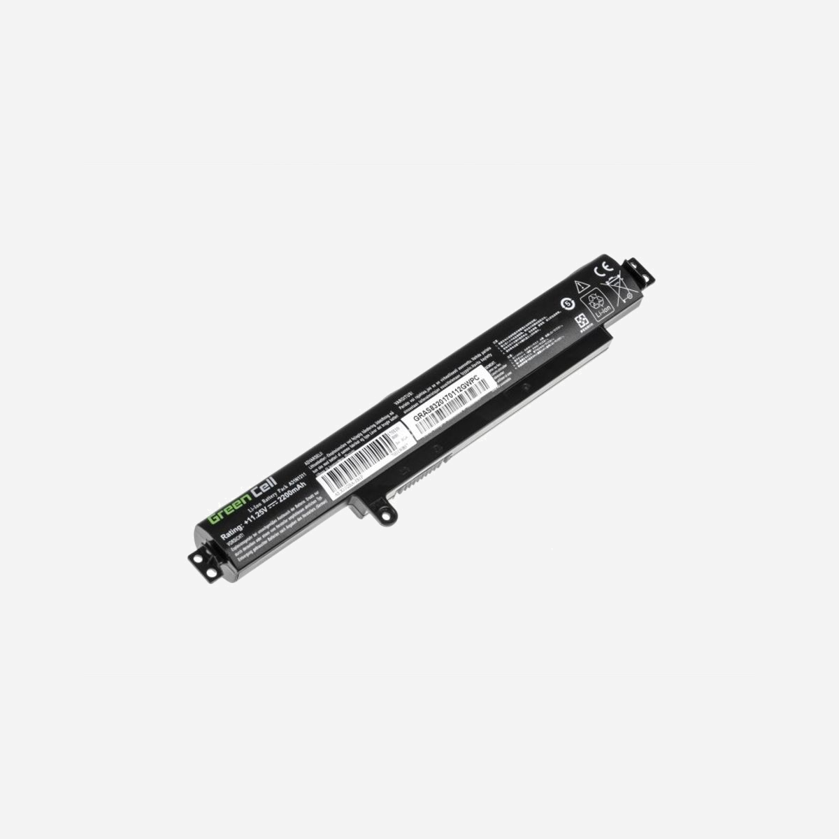 Batterie Green Cell AS83 Li-Ion 11.25V 2200mAh 3 cellules pour ASUS VivoBook F102B, F102BA, X102B, X102BA - Green Cell AS83. Type: Batterie, Compatibilité de marque: ASUS, Compatibilité: VivoBook F102B F102BA X102B X102BA