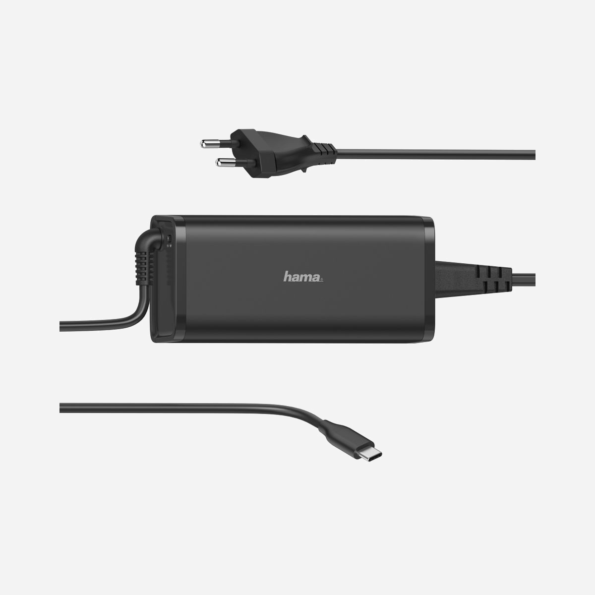 Hama Chargeur Secteur 92W Max 5-20V/4.6A 100-240V Compatible Ordinateur Portable/Tablette/Smartphone Protections Surtension/Court-circuit Noir Réf:00200007 - Hama 00200007. Type de chargeur: Intérieure, Type de source d'alimentation: Secteur, Compatibilité de chargeur: Ordinateur portable, Consoles portables, Smartphone, Tablette. Tension d'entrée: 100 - 240 V, Tension de sortie (max): 20 V. Dispositifs de protection électrique: Sur-courant, Surchauffe, Court-circuit. Couleur du produit: Noir