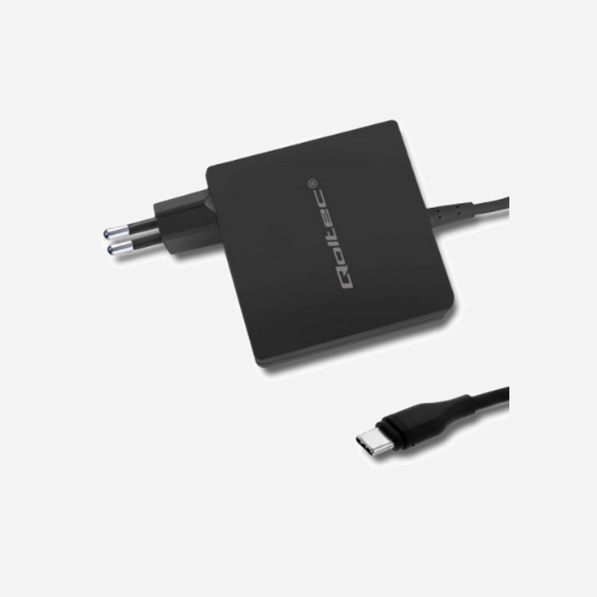 Qoltec 51741 Chargeur Secteur/CC 90W Universel Netbook/Smartphone/Tablette Sortie 5-20.3V 4.5A Câble 1.8m Noir, Dimensions 78x78x30mm - Qoltec 51741. Type de chargeur: Intérieure, Type de source d'alimentation: Secteur, CC, Compatibilité de chargeur: Netbook, Smartphone, Tablette. Tension d'entrée: 220 - 240 V, Tension de sortie (max): 20,3 V, Courant de sortie de l'adaptateur secteur: 4,5 A. Longueur de câble: 1,8 m, Couleur du produit: Noir