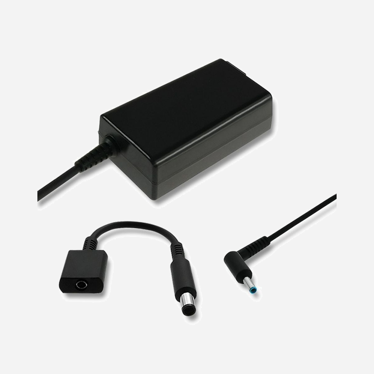 Qoltec 51728 Adaptateur Secteur 65W pour Ordinateur Portable - Entrée 220-240V, Sortie 19V/3.33A, Protections Surtension/Surchauffe/Court-circuit, Noir - Qoltec 51728. Utilité: Ordinateur portable, Type d'alimentation d'énergie: Intérieure, Tension d'entrée: 220 - 240 V. Couleur du produit: Noir. Largeur: 50 mm, Profondeur: 94 mm, Hauteur: 26 mm