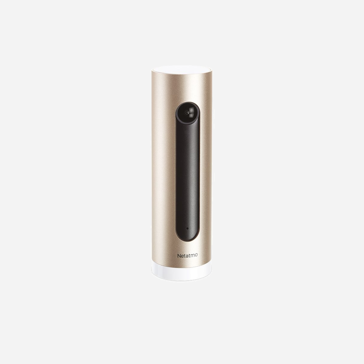 Netatmo Welcome Caméra IP Intérieure 1080p Full HD Wi-Fi - Angle 130°, Vision Nocturne 5m, Zoom 8x, MicroSD 32Go max, Compatible Android/iOS - Netatmo Welcome. Type: Caméra de sécurité IP, Installation prise en charge: Intérieure, Technologie de connectivité: Avec fil &sans fil. Type de montage: Bureau, Couleur du produit: Noir, Or, Matériau du boîtier/corps: Aluminium. point de vue angle (FOV): 130°. Zoom numérique: 8x, Distance de détection: 5 m. Distance de vision nocturne: 5 m, Type de LED: IR