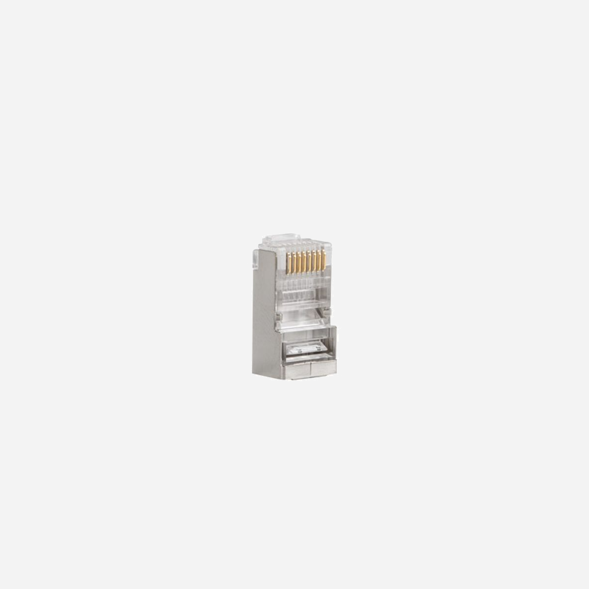 Lanberg PLS-6000EZ Connecteurs RJ-45 Cat6 F/UTP (FTP) Gris - Boîte de 100 unités pour câblage réseau structuré haute performance - Lanberg PLS-6000EZ. Connecteur(s): RJ-45, Couleur du produit: Gris, Câble standard: Cat6. Quantité: 100 pièce(s)