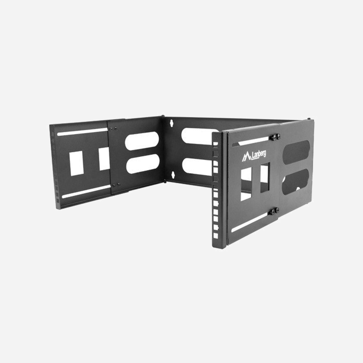 Châssis de Rack Mural Lanberg 4U 19" (48.3cm) Noir, Référence FB01-5404-10B, Dimensions 497x400x213mm, Poids 2.9kg - Lanberg FB01-5404-10B. Type: Châssis de rack, Couleur du produit: Noir. Poids: 2,9 kg