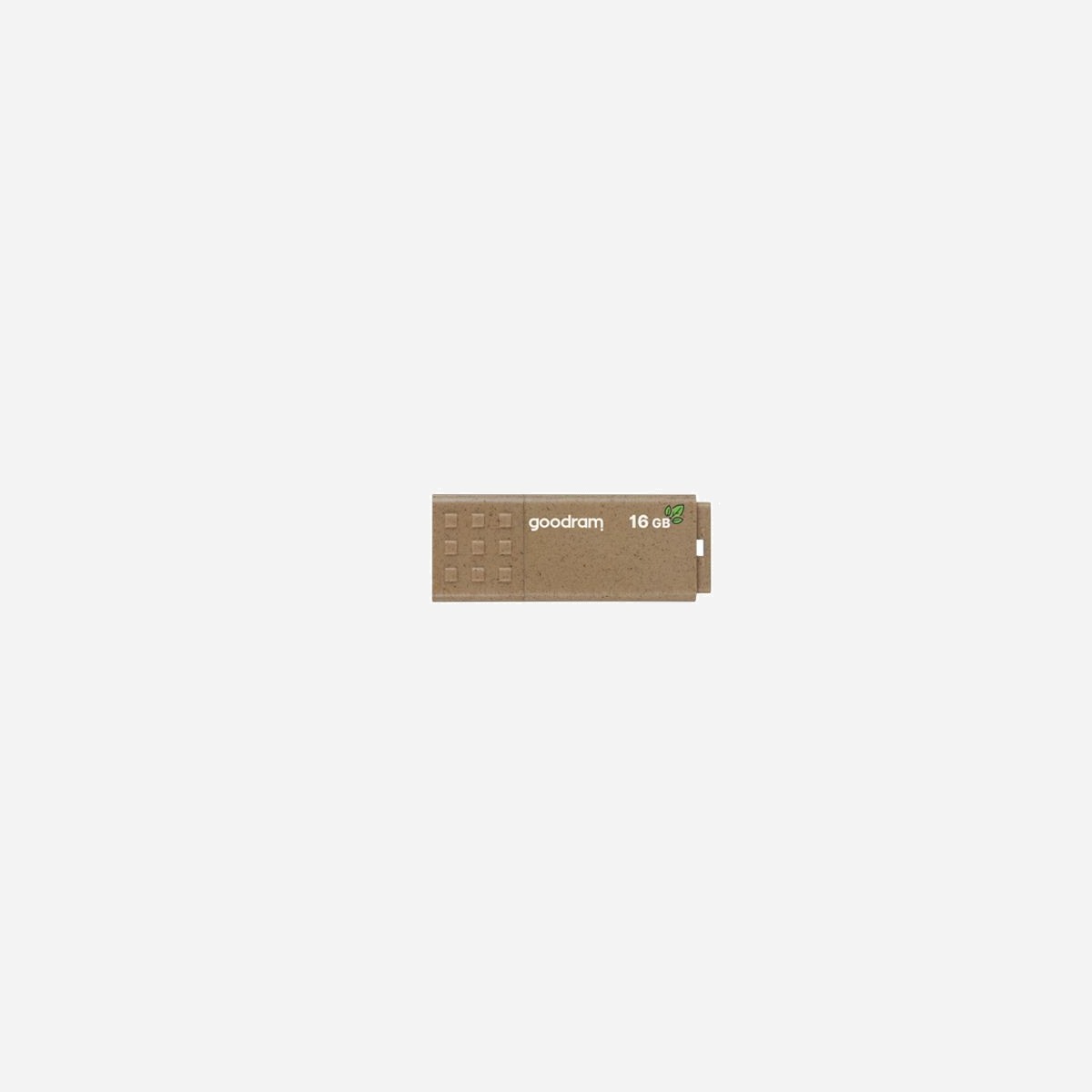 Goodram UME3 16 Go USB 3.2 Gen 1 Type-A Marron - Flash Drive, Lecture 60 Mo/s, Écriture 20 Mo/s, 55x9.6x21mm, Compatible Windows/macOS/Linux - Goodram UME3 Eco Friendly. Capacité: 16 Go, Interface de l'appareil: USB Type-A, Version USB: 3.2 Gen 1 (3.1 Gen 1), Vitesse de lecture: 60 Mo/s, Vitesse d'écriture: 20 Mo/s. Format: Casquette. Poids: 9 g. Couleur du produit: Marron
