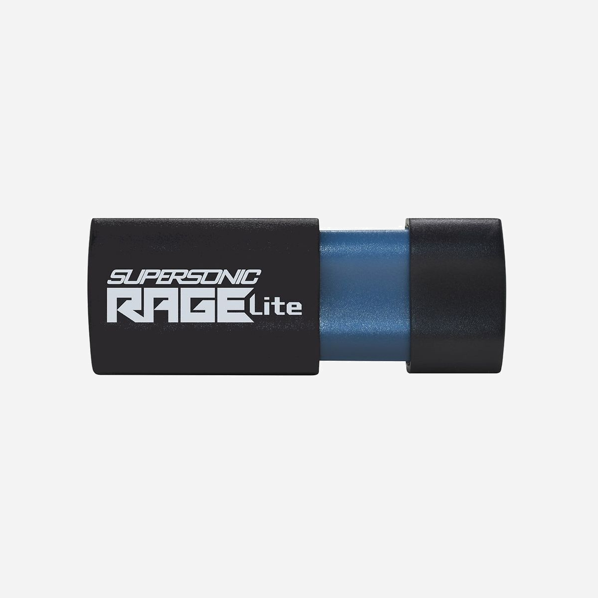 Patriot Memory Supersonic Rage Lite 32Go USB Type-A 3.2 Gen 1, Vitesse lecture 180 Mo/s, Format Slide, Résistant aux chocs, Noir/Bleu - Patriot Memory Supersonic Rage Lite. Capacité: 32 Go, Interface de l'appareil: USB Type-A, Version USB: 3.2 Gen 1 (3.1 Gen 1), Vitesse de lecture: 180 Mo/s. Format: Slide. Poids: 11 g. Couleur du produit: Noir, Bleu