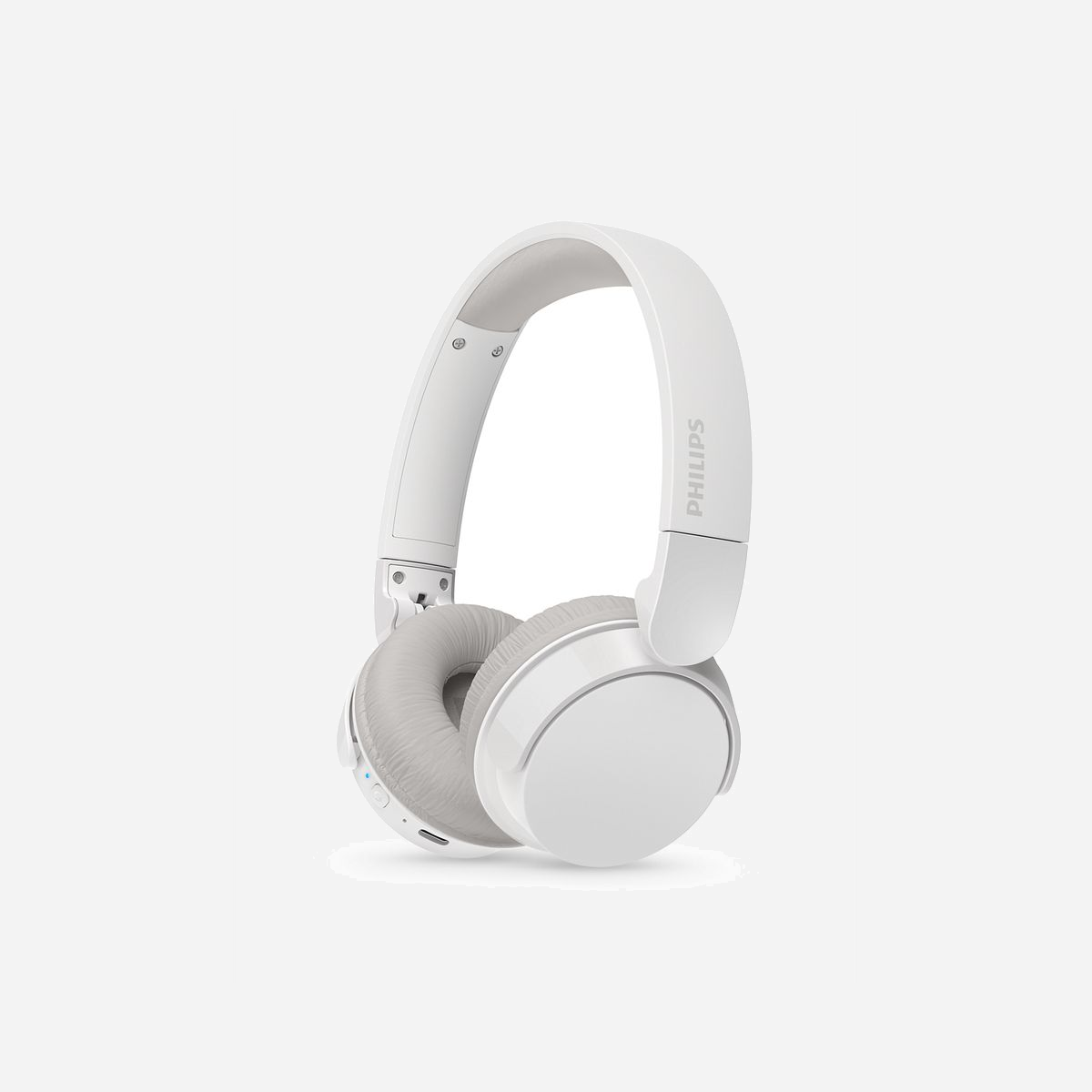 Philips TAH3209WT/00 Casque Supra-Aural Sans Fil Bluetooth 5.3 Blanc - HP 32mm, 25h Autonomie, Dynamic Bass, Micro intégré, Pliable, Compatible iOS/Android - <b>Léger, confortable, pliable et tellement beau !</b><br>Ce casque supra-aural sans fil est un compagnon quotidien idéal. Il est ultra-confortable et tellement beau ! Le son est magnifique, et la fonction Dynamic Bass rend les basses plus profondes, même à volume réduit. Vous pouvez en outre activer un réglage de faible latence pour les vidéos.<br><br><b>Si léger et confortable que vous pourrez le porter pendant des heures</b><br>Ce casque supra-aural est conçu pour un confort au quotidien. L'arceau rembourré est si léger que vous le sentirez à peine et les coques douces avec mousse à mémoire de forme sont orientables pour que vous puissiez les adapter à votre convenance. Plus vous le porterez, plus vous l'aimerez.<br><br><b>Un excellent son, même à volume réduit, grâce à Dynamic Bass</b><br>Les haut-parleurs de 32 mm produisent un son exceptionnel et la conception supra-aurale assure une bonne isolation phonique passive. Si vous aimez les basses puissantes, activez la fonction Dynamic Bass via l'application Philips Headphones pour ressentir toute la puissance de vos morceaux préférés, même à volume réduit.<br><br><b>Jusqu'à 25 heures d'autonomie. Charge USB-C.</b><br>Faites défiler les playlists avec ce casque sans fil offrant 25 heures d'autonomie. Il se recharge entièrement en seulement 2 heures via une connexion USB-C, et une charge rapide de 15 minutes vous permettra de profiter de votre musique une heure de plus.<br><br><b>Excellente connectivité multipoint Bluetooth®</b><br>La connectivité Bluetooth® avancée assure une connexion plus stable pour un streaming fluide, et permet de connecter deux appareils Bluetooth® (iOS ou Android) en même temps. Écoutez votre playlist ou votre podcast préféré sans interruption ni baisse de son gênante.<br><br><b>Des appels clairs pour vos interlocuteurs</b><br>Votre voix sera perçue clairement pendant vos appels téléphoniques. Un micro dédié capte le son de votre voix tandis qu'un algorithme de réduction du bruit atténue une partie du bruit de fond autour de vous.<br><br><b>Design pliable et compact portable</b><br>Une utilisation nomade ! Avec ses coloris mats élégants et son design pliable, ce casque supra-aural sans fil est capable vous accompagne partout. Les coques se replient et pivotent vers l'intérieur pour se glisser facilement dans votre poche ou votre sac.<br><br><b>Bouton multifonction pratique sur la coque de droite</b><br>Un bouton multifonction pratique située sur la coque de droite vous permet de gérer vos appels ou de contrôler la lecture et le volume. Si vous regardez des vidéos ou des films, vous pouvez utiliser le bouton marche/arrêt pour activer le réglage de faible latence.<br><br><b>Application Philips Headphones. Contrôle sonore personnalisé.</b><br>Vous pouvez utiliser l'application associée pour activer la fonction Dynamic Bass ou le réglage de faible latence lorsque vous regardez des vidéos. Vous avez également accès à un choix de styles sonores prédéfinis : l'option « Voix » est idéale pour les podcasts ! Il vous arrive d'oublier d'éteindre votre casque ? Réglez le minuteur sur l'application pour qu'il s'éteigne automatiquement.<br><br><b>La signature sonore chaleureuse et naturelle de Philips</b><br>Musique ou podcasts : profitez de ce que vous écoutez ! Ce casque sans fil est doté de larges haut-parleurs de 32 mm, réglés selon la signature sonore de Philips. Quels que soient vos goûts, vous apprécierez le son chaleureux et naturel aux basses profondes.