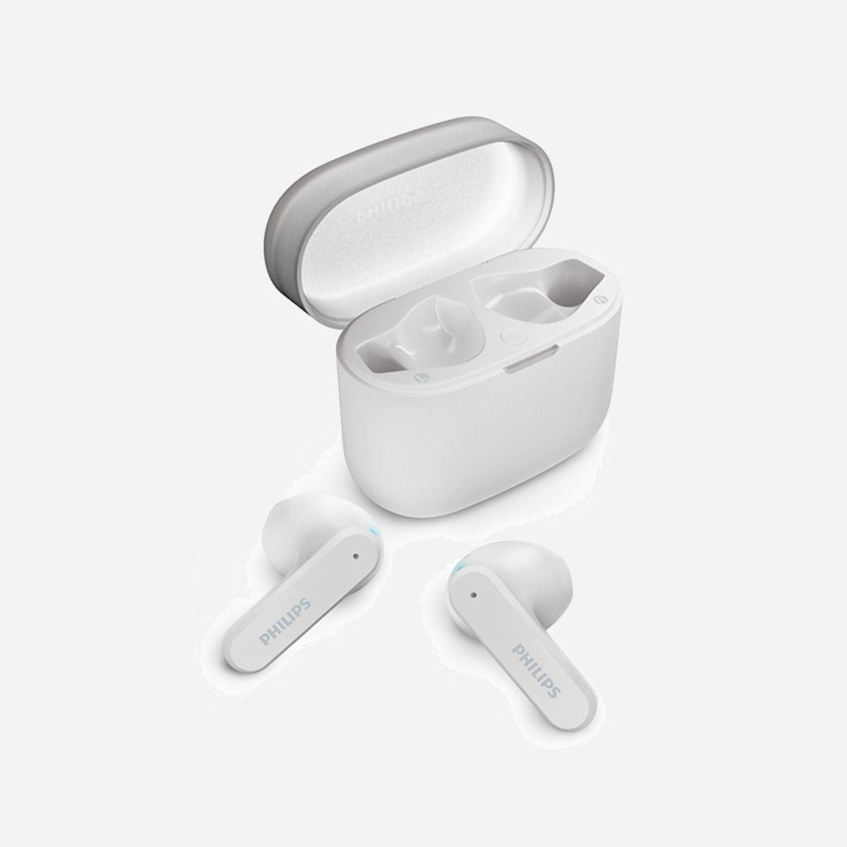 Philips TAT2139WT/00 Écouteurs Bluetooth 5.3 Blanc - Portée 10m, Autonomie 7h/28h (avec boîtier), IPX4, Assistant Google/Siri, 20-20000Hz - Philips TAT2139WT/00. Type de produit: Casque. Technologie de connectivité: Sans fil, Bluetooth. Utilisation recommandée: Appels/Musique. Fréquence des écouteurs: 20 - 20000 Hz. Portée du routeur sans fil: 10 m. Poids: 41 g. Couleur du produit: Blanc