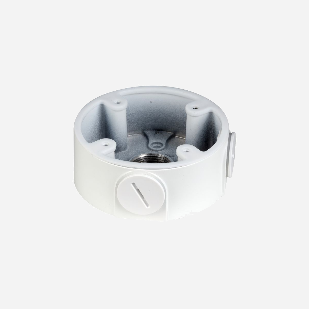 Dahua Technology DH-PFA13A-E Boîte de Jonction Universelle Aluminium Blanc IP66 Ø9.67cm H3.72cm -40°C à 60°C - Dahua Technology PFA13A-E. Type: Boîte de jonction, Installation prise en charge: Universel, Couleur du produit: Blanc. Diamètre: 9,67 cm, Hauteur: 37,2 mm, Poids: 170 g