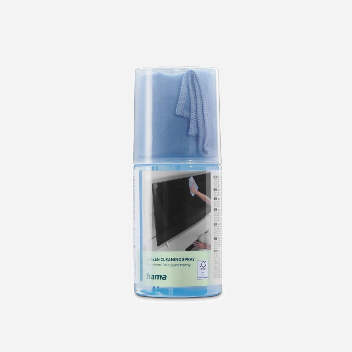Hama Kit Nettoyage Écrans LCD/LED/Plasma 200ml - Référence 00221093 - Inclut Chiffon de Nettoyage - Avertissement : Provoque Irritation Oculaire Grave (H319) - Hama 00221093. Type de produit: Kit de nettoyage d'équipement électronique, Usage adapté: LCD/LED/Plasma, Volume: 200 ml. Pictogramme(s) de danger: GHS07 : Nocivité, Mot signal: Avertissement, Déclaration(s) de danger pour la santé: H319 : Provoque une grave irritation des yeux