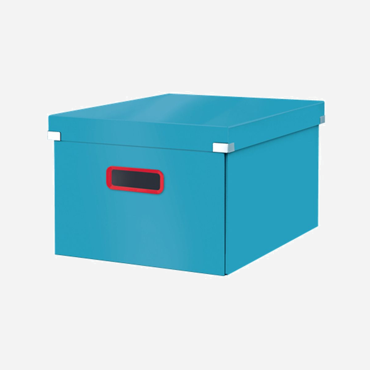 Leitz Click & Store 53480061 : Boîte de Rangement Rectangulaire en Carton Bleu 16L (281x370x200mm) avec Couvercle Détachable - Leitz Click & Store. Type de produit: Boîte de rangement, Couleur du produit: Bleu, Forme: Rectangulaire. Volume: 16 L, Largeur: 281 mm, Profondeur: 370 mm