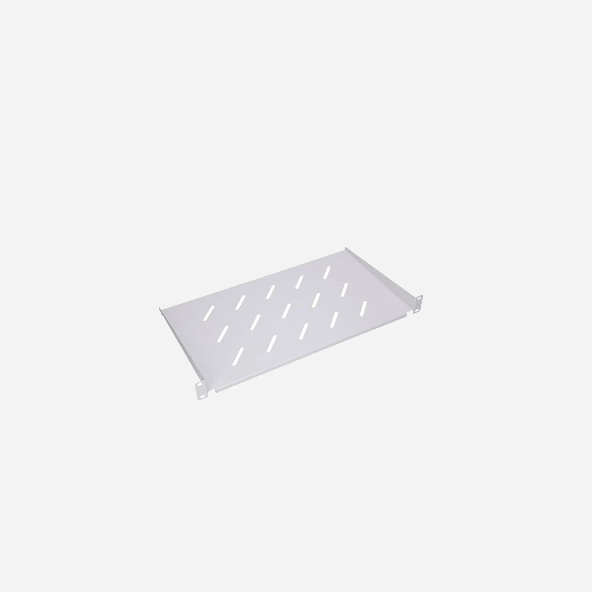 Extralink Étagère 1U 350mm Gris 19" pour Armoire Réseau, Acier Laminé à Froid 1.2mm, Largeur Utile 445mm, Conforme Rack 48.3cm (19 pouces) - L'étagère pratique et stable d'Extralink est la solution idéale pour les armoires de matériel de 19 pouces. Sa peinture blanche esthétique lui permet de s'intégrer parfaitement dans diverses décorations intérieures.<br><br>L'étagère a une profondeur de 350 mm et une hauteur de 1U, ce qui en fait un ajout fonctionnel. Elle est fabriquée en acier laminé à froid de 1,2 mm d'épaisseur, ce qui lui confère durabilité et résistance.<br><br>La largeur utile de l'étagère est de 445 mm et son poids n'est que de 1,75 kg, ce qui facilite l'installation et l'utilisation.