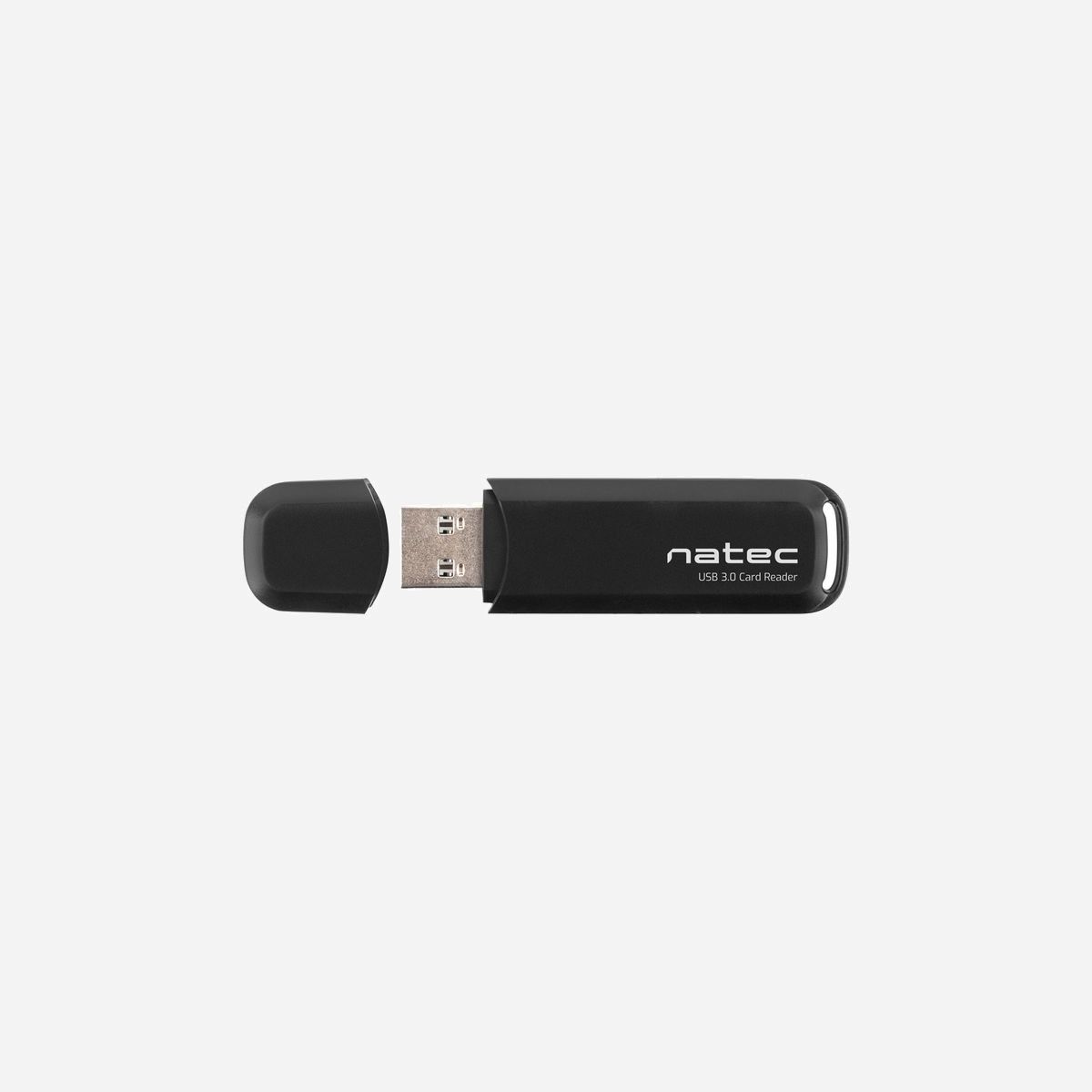 Lecteur de Carte Mémoire NATEC Scarab 2 USB 3.2 Gen 1 Type-A Noir, compatible SD/SDHC/SDXC et MicroSD, taux de transfert 5000 Mbit/s, 19x68x10mm - NATEC Scarab 2. Cartes mémoire compatibles: MicroSD (TransFlash), MicroSDHC, MicroSDXC, SD, SDHC, SDXC, Couleur du produit: Noir, Taux de transfert de données: 5000 Mbit/s. Interface: USB 3.2 Gen 1 (3.1 Gen 1) Type-A. Largeur: 19 mm, Profondeur: 68 mm, Hauteur: 10 mm. Quantité: 1 pièce(s)
