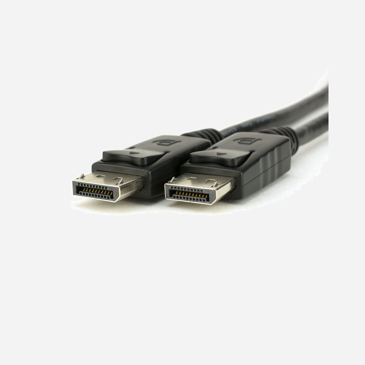 Câble Akyga AK-AV-10 DisplayPort Mâle/Mâle 1.8m Noir, résolution 1920x1080 à 60Hz, contacts plaqués Or, gaine PVC, diamètre 7mm - Akyga AK-AV-10. Longueur de câble: 1,8 m, Connecteur 1: DisplayPort, Connecteur 2: DisplayPort. Diamètre du câble: 7 mm, Poids: 101,3 g. Largeur du colis: 142 mm, Profondeur du colis: 190 mm, Hauteur du colis: 19 mm. Quantité: 1 pièce(s)