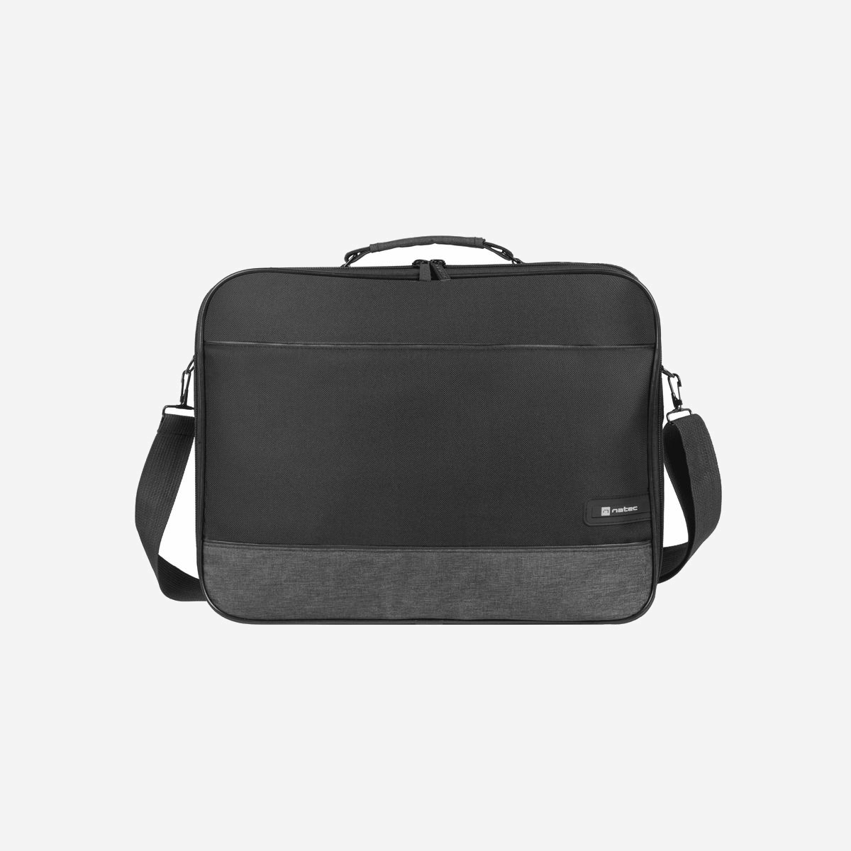NATEC Impala 2 Sac Messenger 17.3" Noir/Gris - Polyester, 2 Compartiments, Résistant à l'abrasion et à l'humidité, 455x345x65mm, Poche Avant - NATEC Impala 2. Type d'étui: Sac Messenger, Taille maximale de l’écran: 43,9 cm (17.3"), Nombre de compartiments: 2, Portable à là main, Sangle épaule. Poids: 720 g. Coloration de surface: Monochromatique