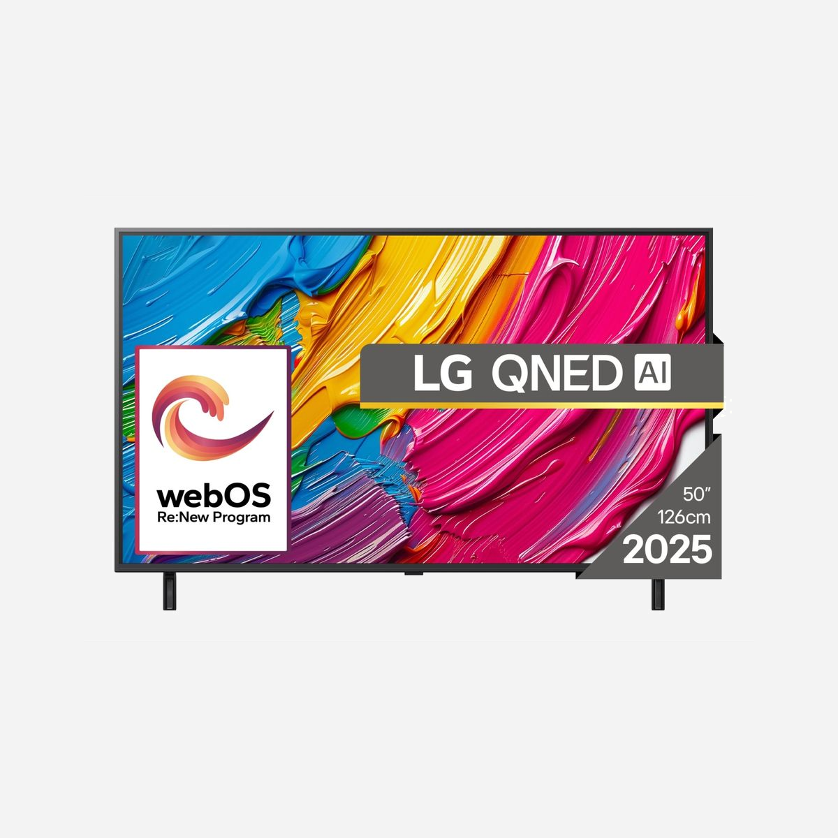 LG QNED 43QNED80A3A TV 43" (109.2 cm) 4K Ultra HD Smart TV WebOS, QNED Edge-LED, HDR10/HLG, DVB-T2/C/S2, Wifi 5, Bluetooth 5.1, 3xHDMI, Noir - LG QNED 43QNED80A3A. Taille de l'écran: 109,2 cm (43"), Résolution de l'écran: 3840 x 2160 pixels, Type HD: 4K Ultra HD, Technologie d'affichage: QNED, Forme d'écran: Plat, Rétroéclairage LED: Edge-LED. Smart TV. Format d'image: 16:9. Format du système de signal numérique: DVB-C, DVB-S, DVB-S2, DVB-T, DVB-T2. Wifi, Ethernet/LAN. Couleur du produit: Noir
