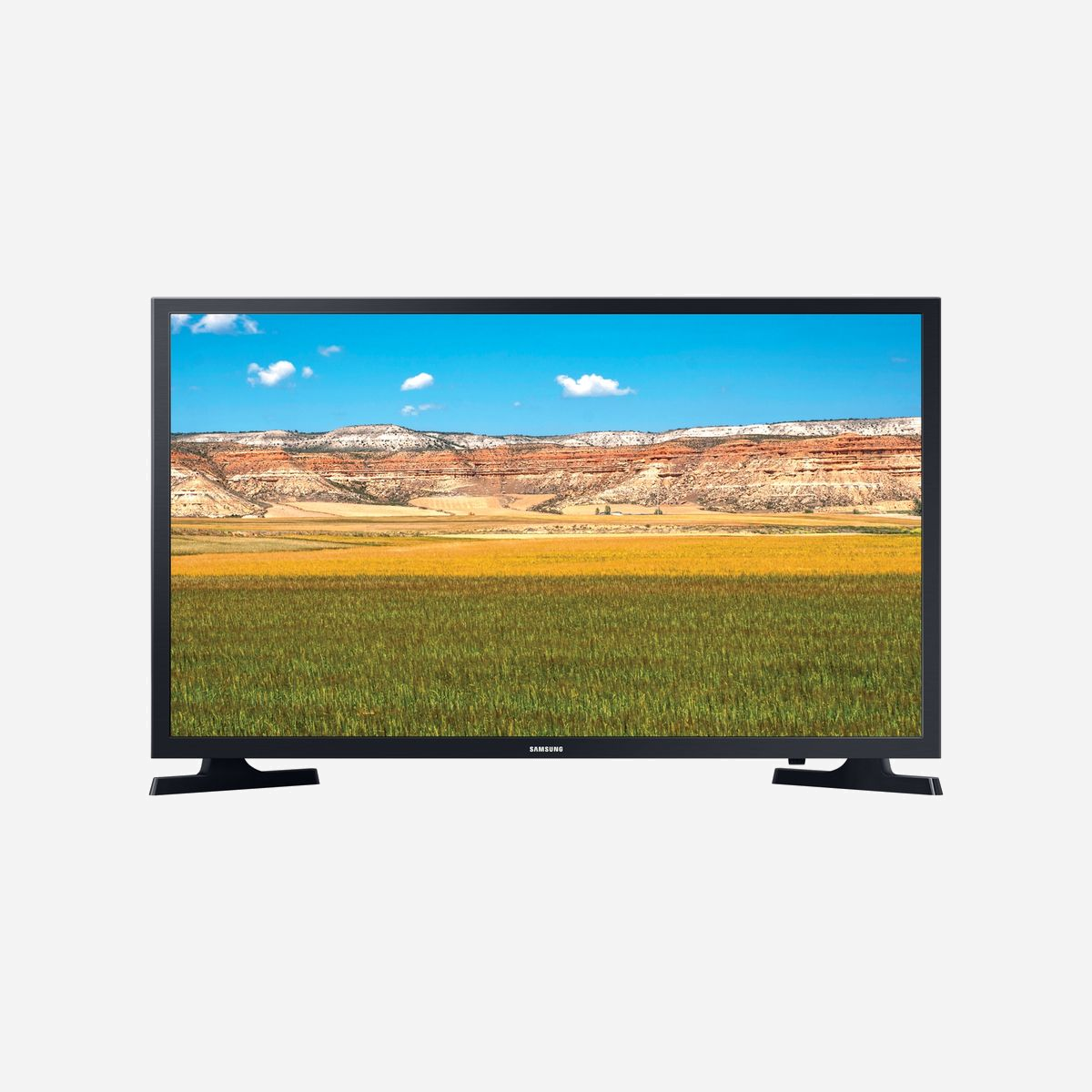 Samsung TV LED HD 32" (81,3cm) UE32T4302AE, Résolution 1366x768, PQI 900, Tizen, Wifi, DVB-T2/C, HDMI, USB, Ethernet, Noir - Samsung Series 4 UE32T4302AE. Taille de l'écran: 81,3 cm (32"), Résolution de l'écran: 1366 x 768 pixels, Type HD: HD, Technologie d'affichage: LED, Forme d'écran: Plat. Smart TV. Mouvement d'interpolation technologie: PQI (Picture Quality Index) 900, Format d'image: 16:9. Format du système de signal numérique: DVB-C, DVB-T2. Wifi, Ethernet/LAN. Couleur du produit: Noir
