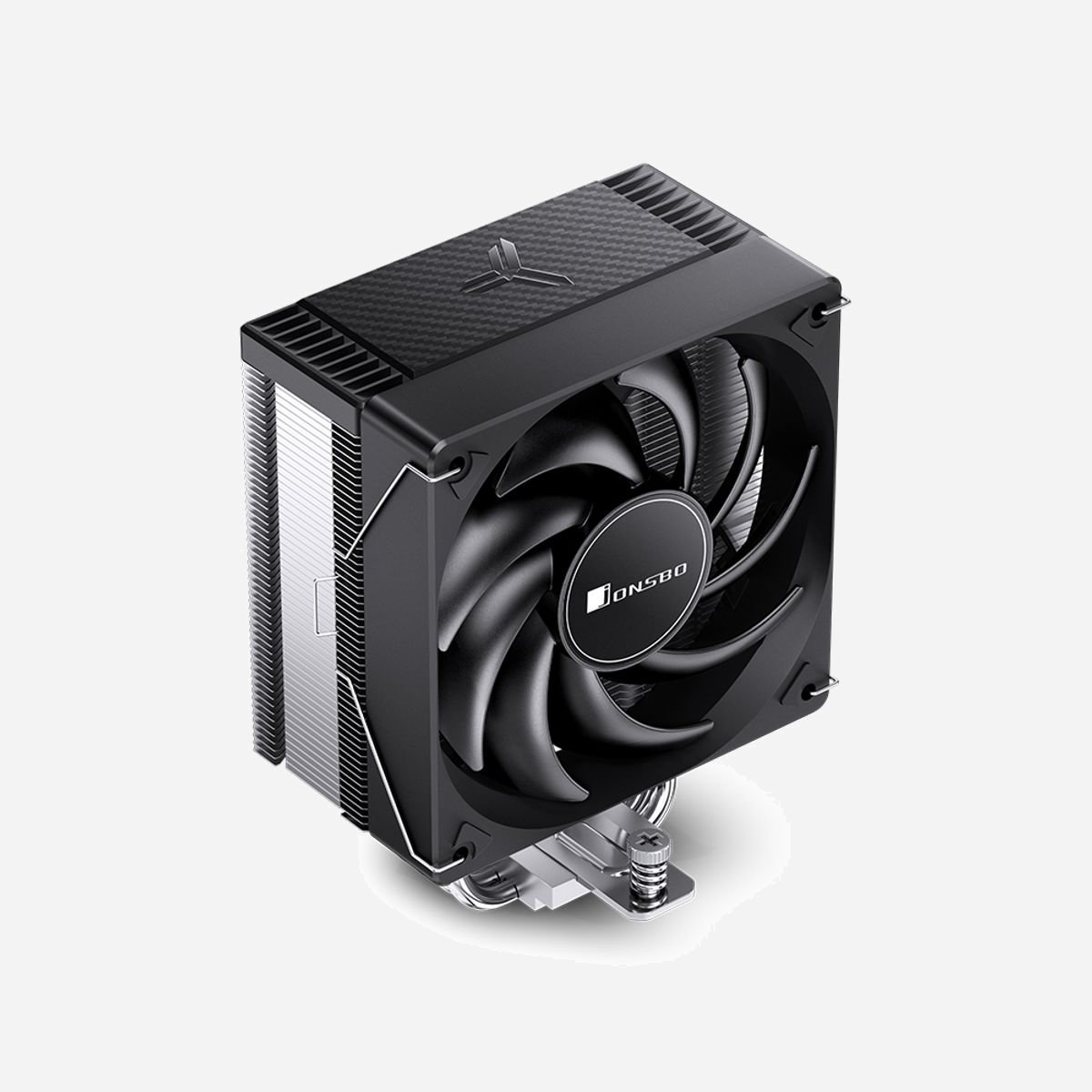 Jonsbo CR-1000 EVO Refroidisseur d'air CPU 120mm (600-1500 tr/min) pour Socket LGA 1200/1700, AM4/AM5, TDP 220W, 4 caloducs, ventilateur 4-Pin PWM. - Jonsbo CR-1000 EVO. Type: Refroidisseur d'air, Diamètre du ventilateur: 12 cm, Vitesse de rotation (min): 600 tr/min, Vitesse de rotation (max): 1500 tr/min, Pression d'air minimum: 0,26 mmH2O, Pression d'air maximale: 1,81 mmH2O, Type de roulement: Hydraulique. Couleur du produit: Noir