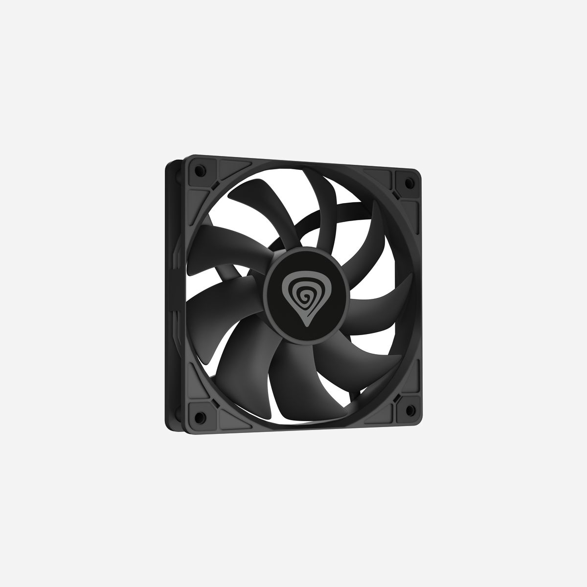 GENESIS Oxal 120 Ventilateur 120mm Noir 1300RPM 22.1dB 46.1CFM 1.05mmH2O Connecteur 3-Pin MTBF 50000h pour Boitier PC - GENESIS Oxal 120. Type: Ventilateur, Diamètre du ventilateur: 12 cm, Vitesse de rotation (max): 1300 tr/min, Pression d'air maximale: 1,05 mmH2O. Tension: 12 V. Largeur: 120 mm, Profondeur: 25 mm, Hauteur: 120 mm. Couleur du produit: Noir