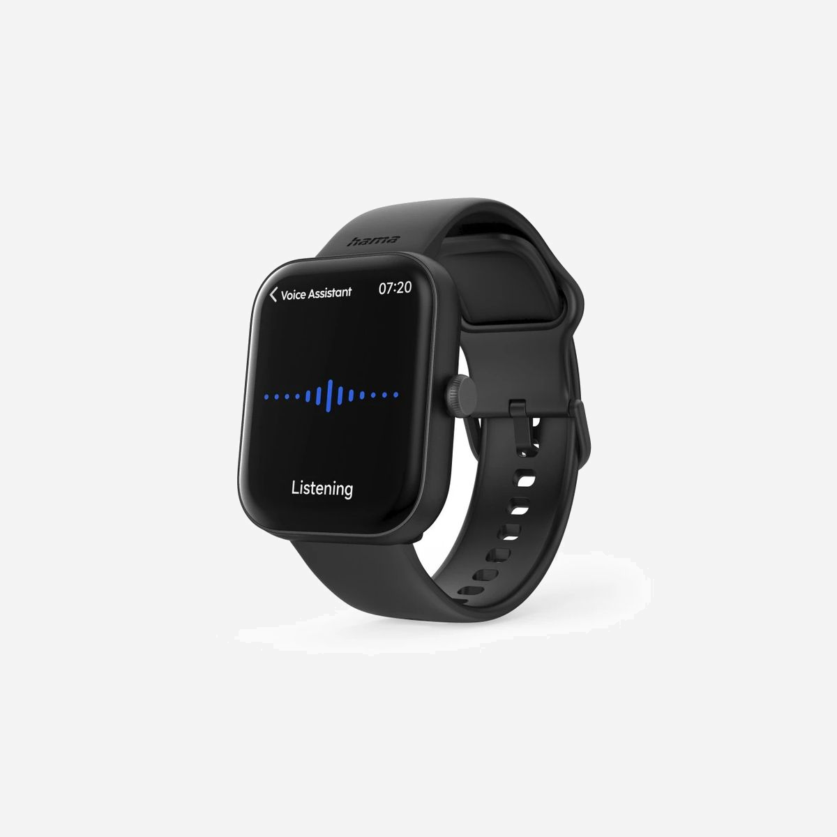 Hama Smartwatch 5000 : Écran 1.65" TFT Tactile, Boîtier 47mm, Bluetooth 5.3, Moniteur Fréquence Cardiaque & Oxygène, Batterie 300mAh, IP68, Noir - Hama 5000. Taille de l'écran: 4,19 cm (1.65"), Technologie d'affichage: TFT, Écran tactile. Capacité de la batterie: 300 mAh. Poids: 40 g. Matière de la bande: Silicone, Couleur du bracelet: Noir