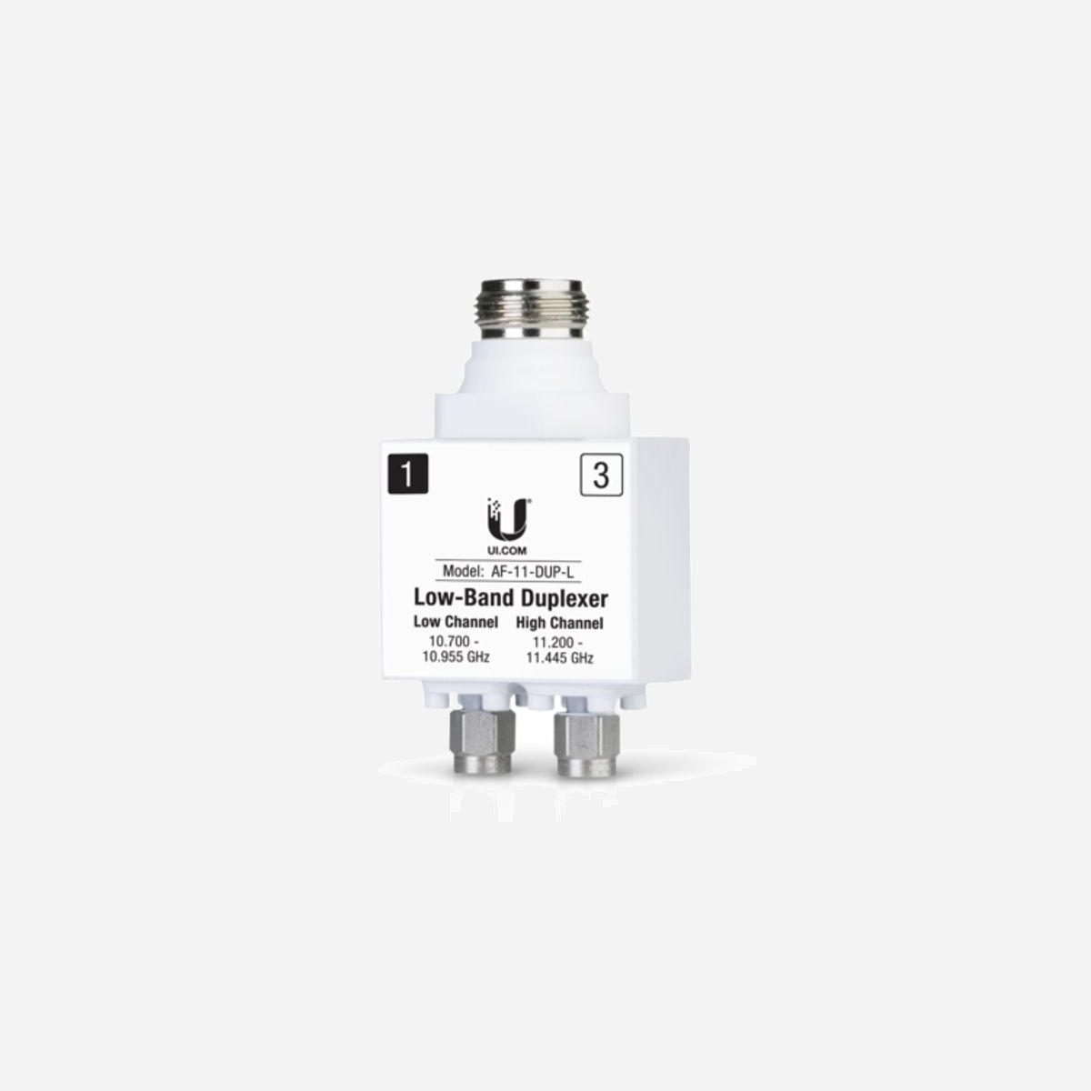 Ubiquiti AF-11-DUP-L Adaptateur Fibre Optique Duplex, 2 Connecteurs, Argent/Blanc, 1 Pièce. Réf: AF-11-DUP-L - Ubiquiti AF-11-DUP-L. Couleur du produit: Argent, Blanc. Quantité: 1 pièce(s)