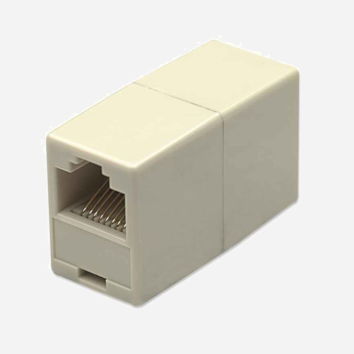 Intellinet 504225 Changeur Genre 8P8C Ivoire - Connecteurs Femelle 8P8C, Contacts Or, Adaptateur UTP, Boîtier Métal/Plastique, Compatible UTP - Intellinet 504225. Connecteur 1: 8P8C, Connecteur 2: 8P8C, Contacts du connecteur de placage: Or. Couleur du produit: Ivoire